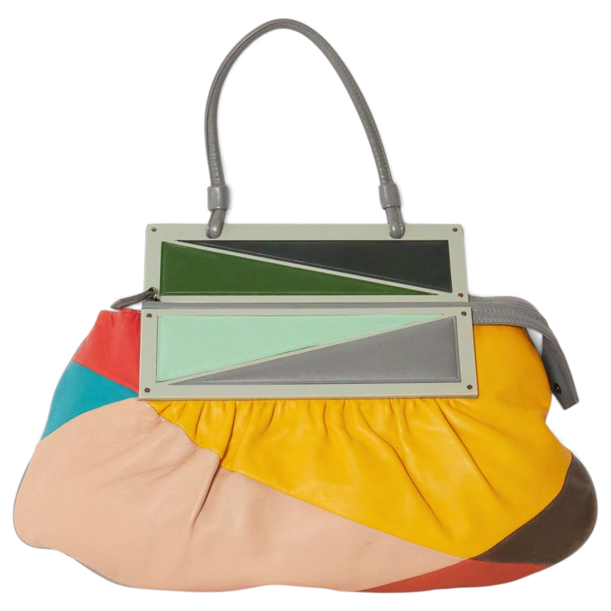 Leather handbag