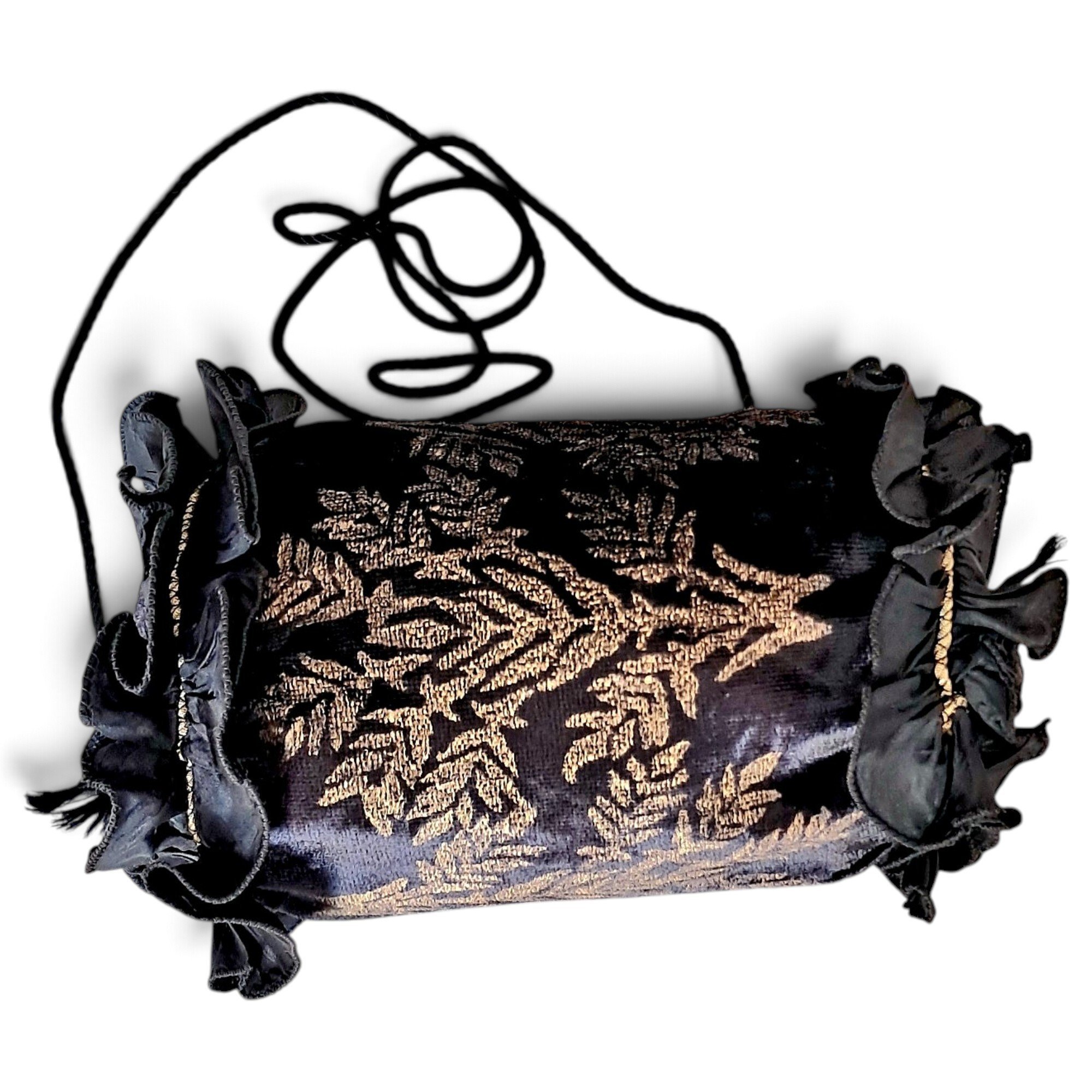 Velvet crossbody bag
