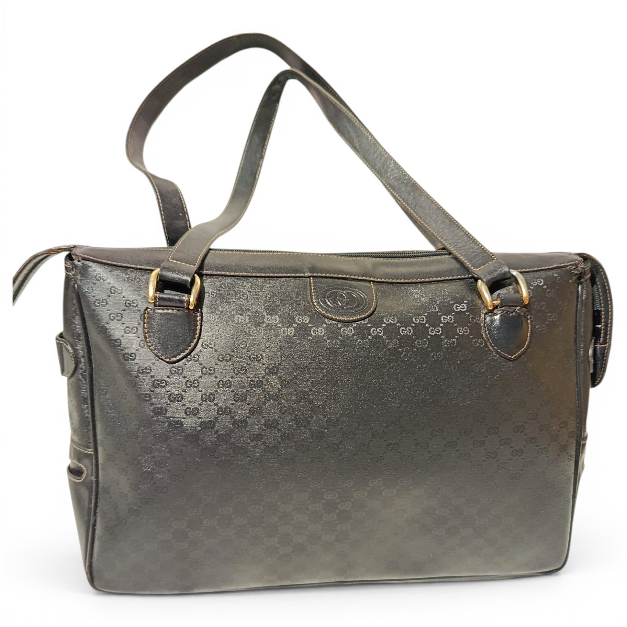 Leather handbag