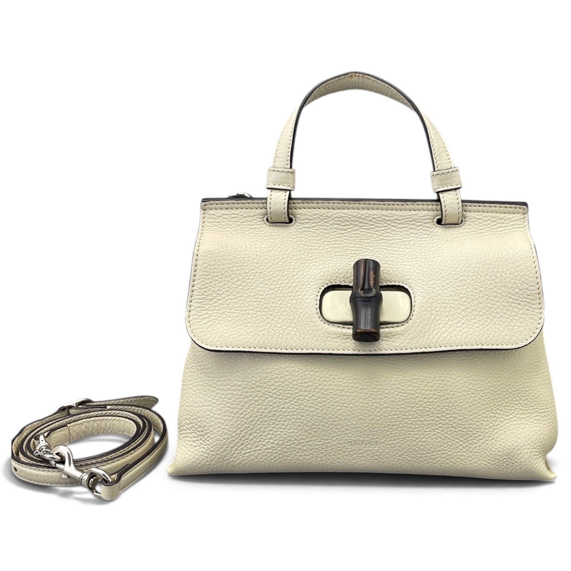 Bamboo Daily Top Handle leather handbag