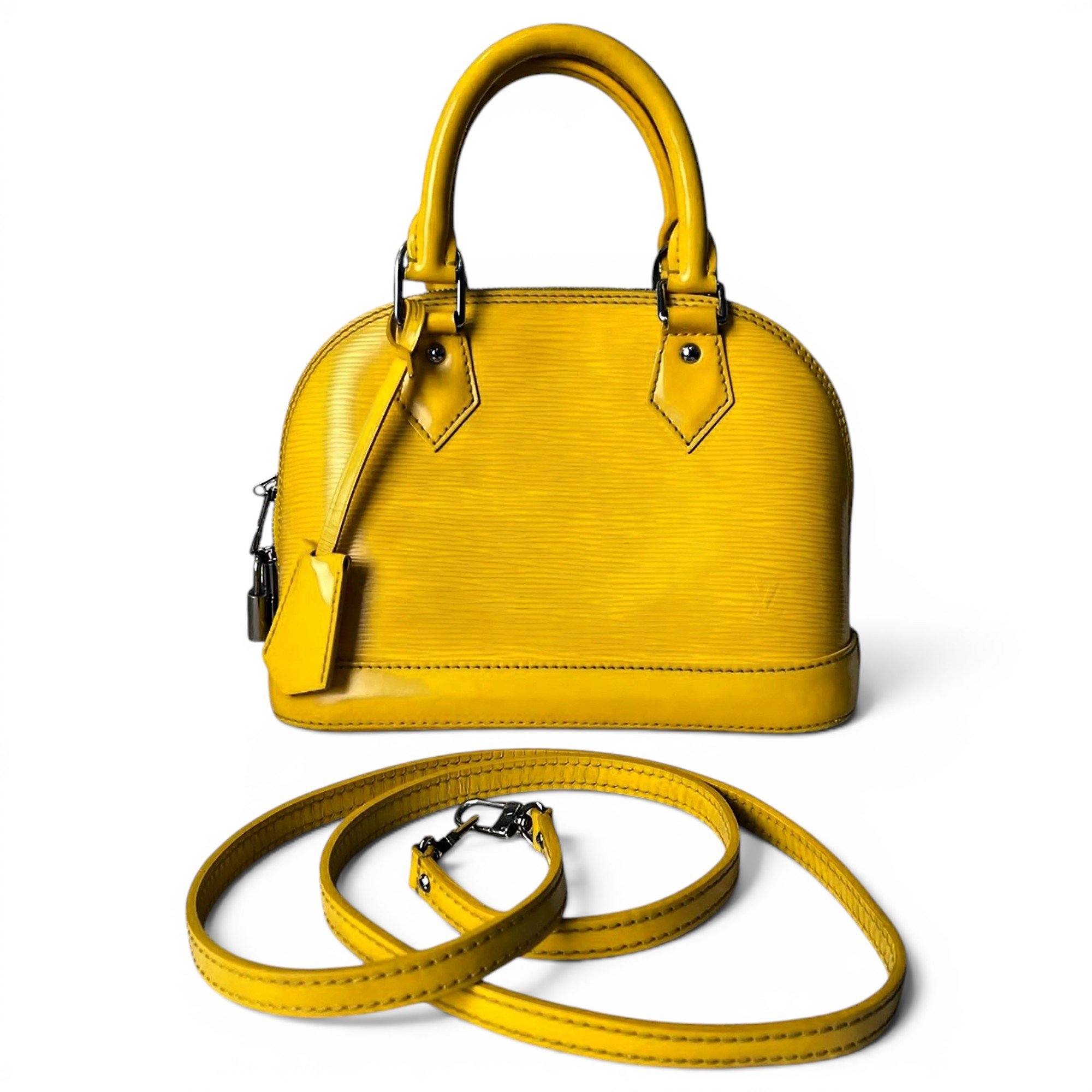 Alma BB leather handbag