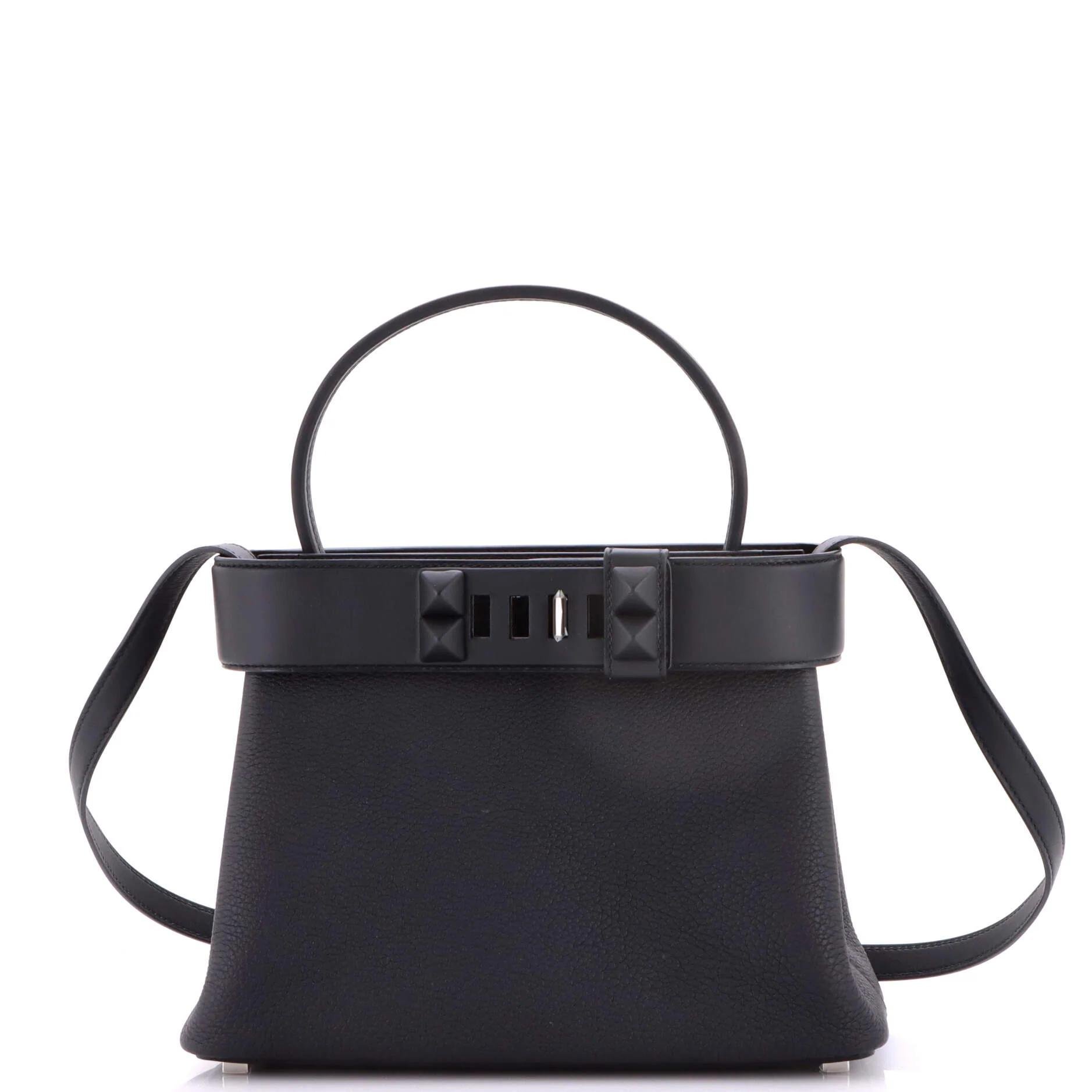 Leather tote