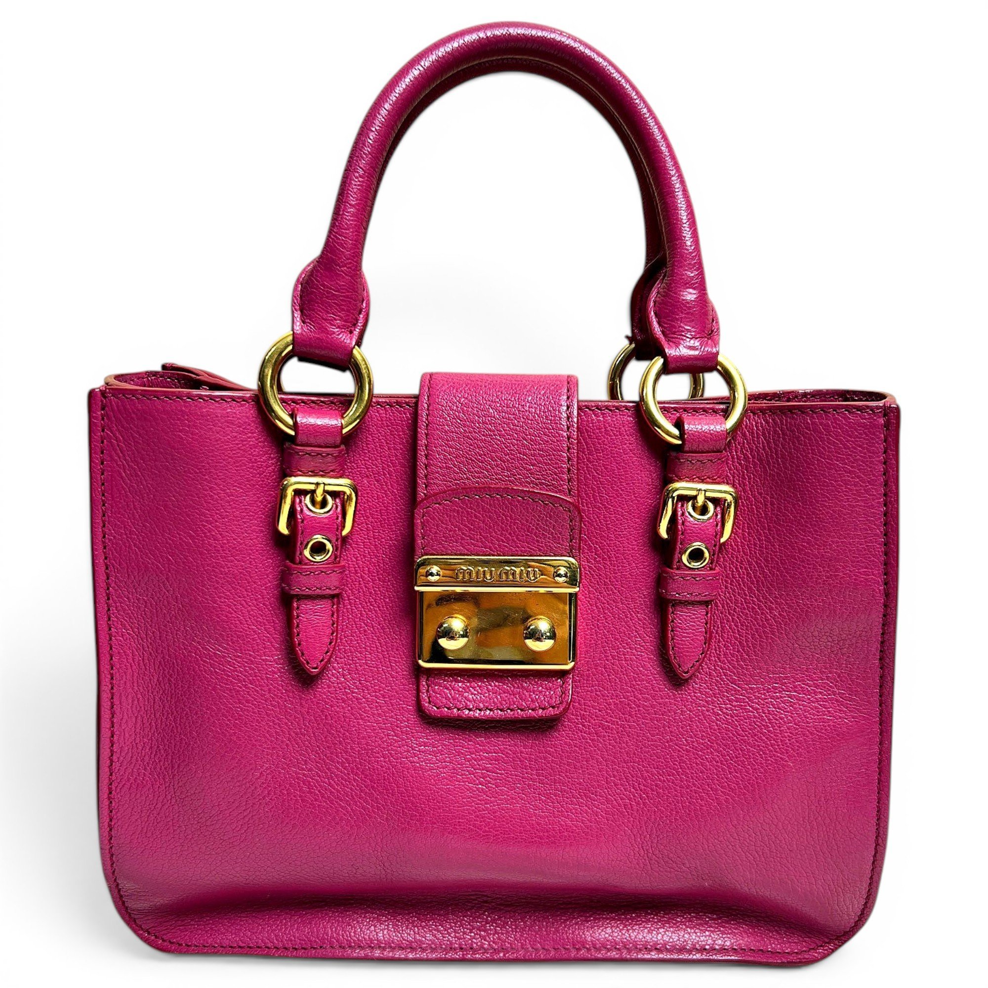 Leather handbag