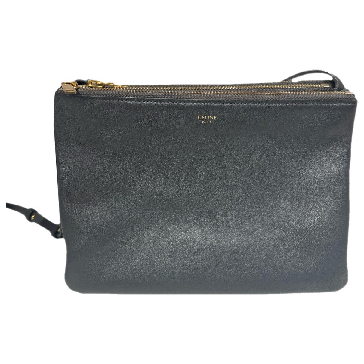 Celine Trio leather crossbody bag