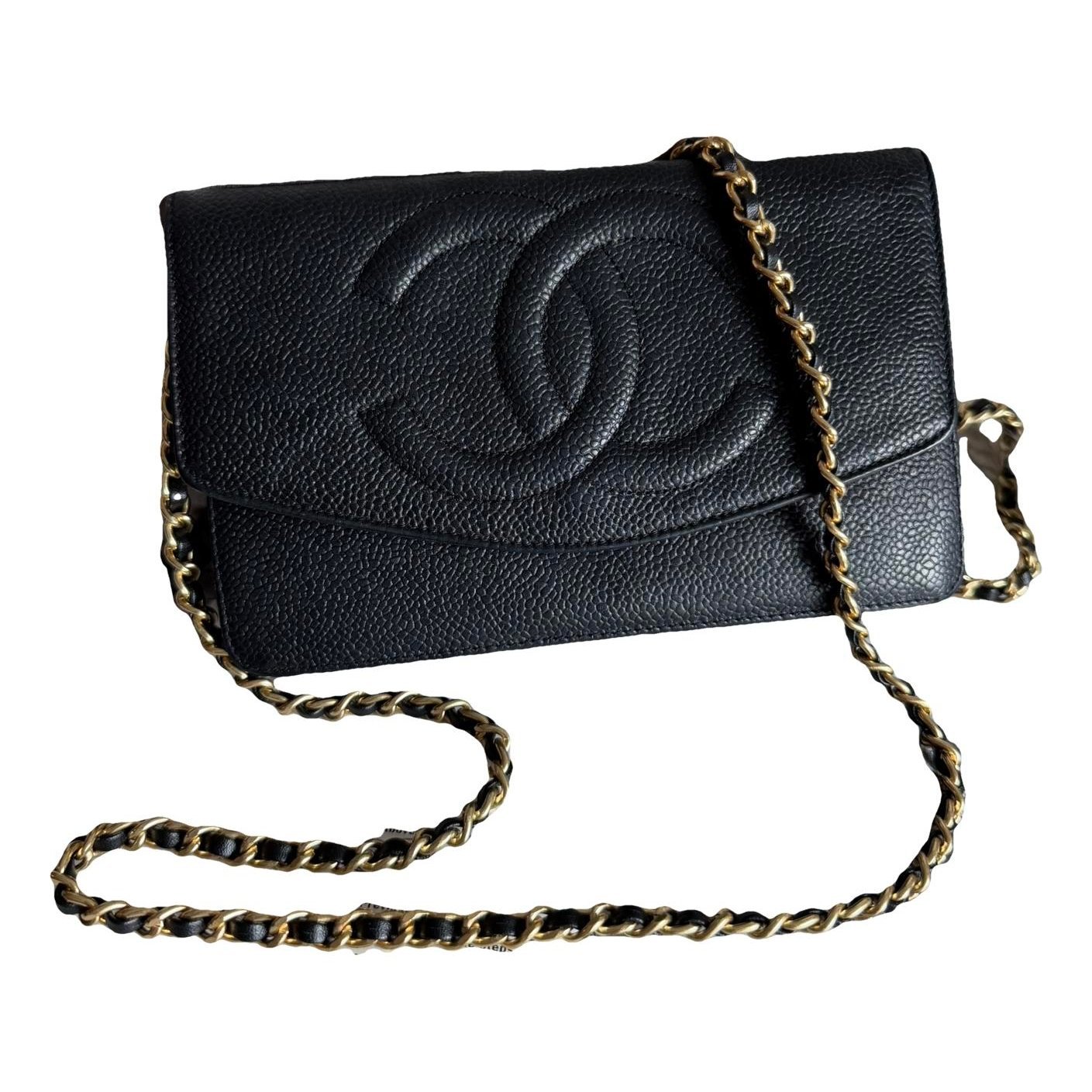 Wallet On Chain Timeless/Classique leather crossbody bag