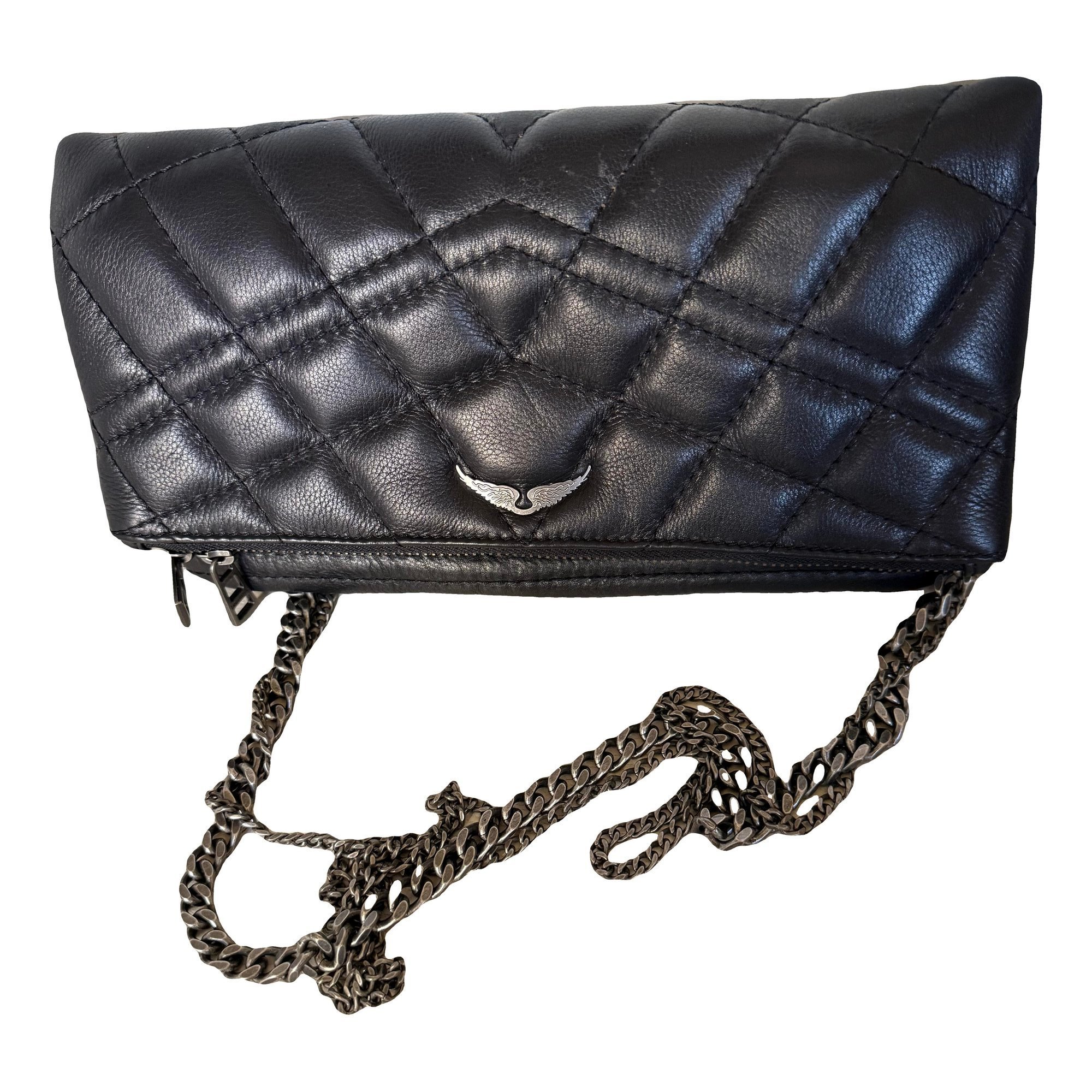 Rock leather handbag