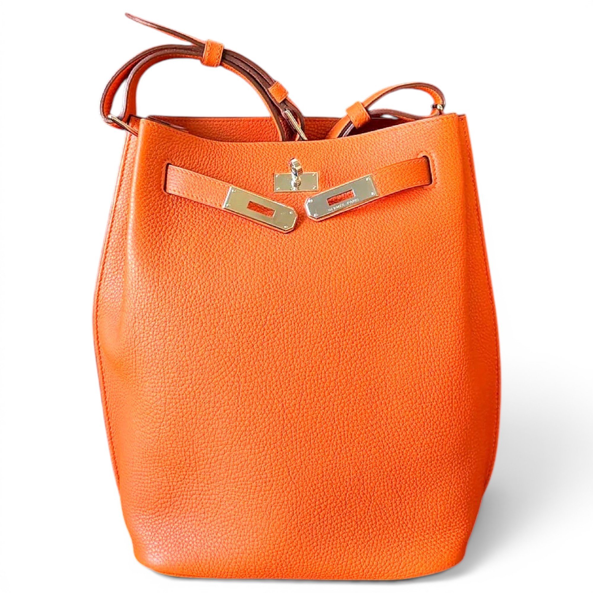 So Kelly leather tote