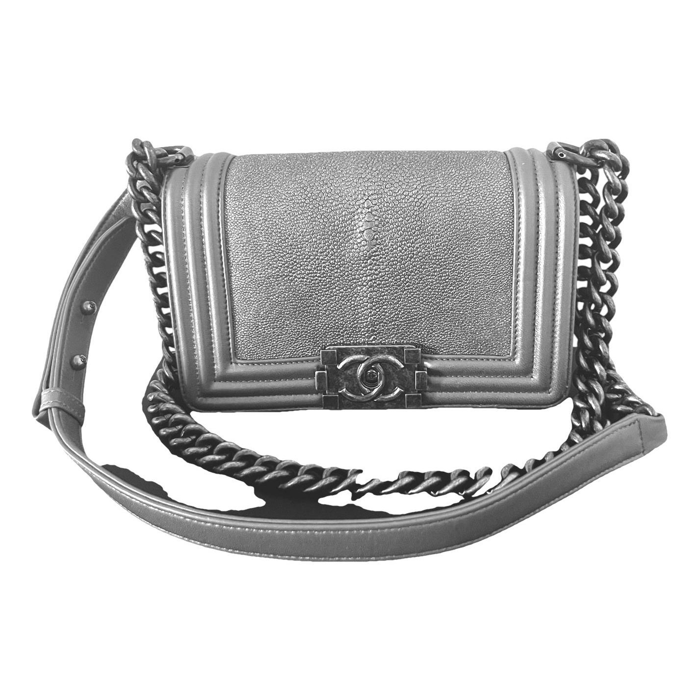 Boy exotic leathers handbag