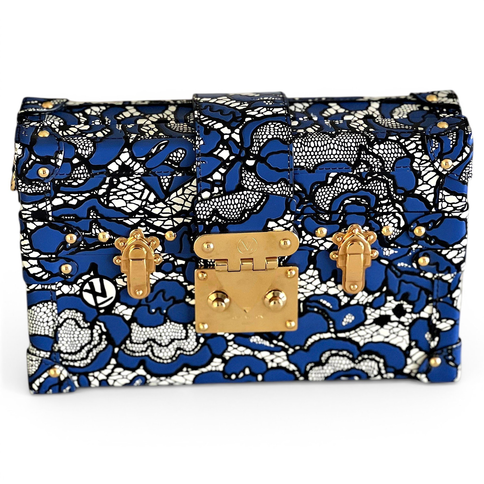 Petite Malle leather handbag