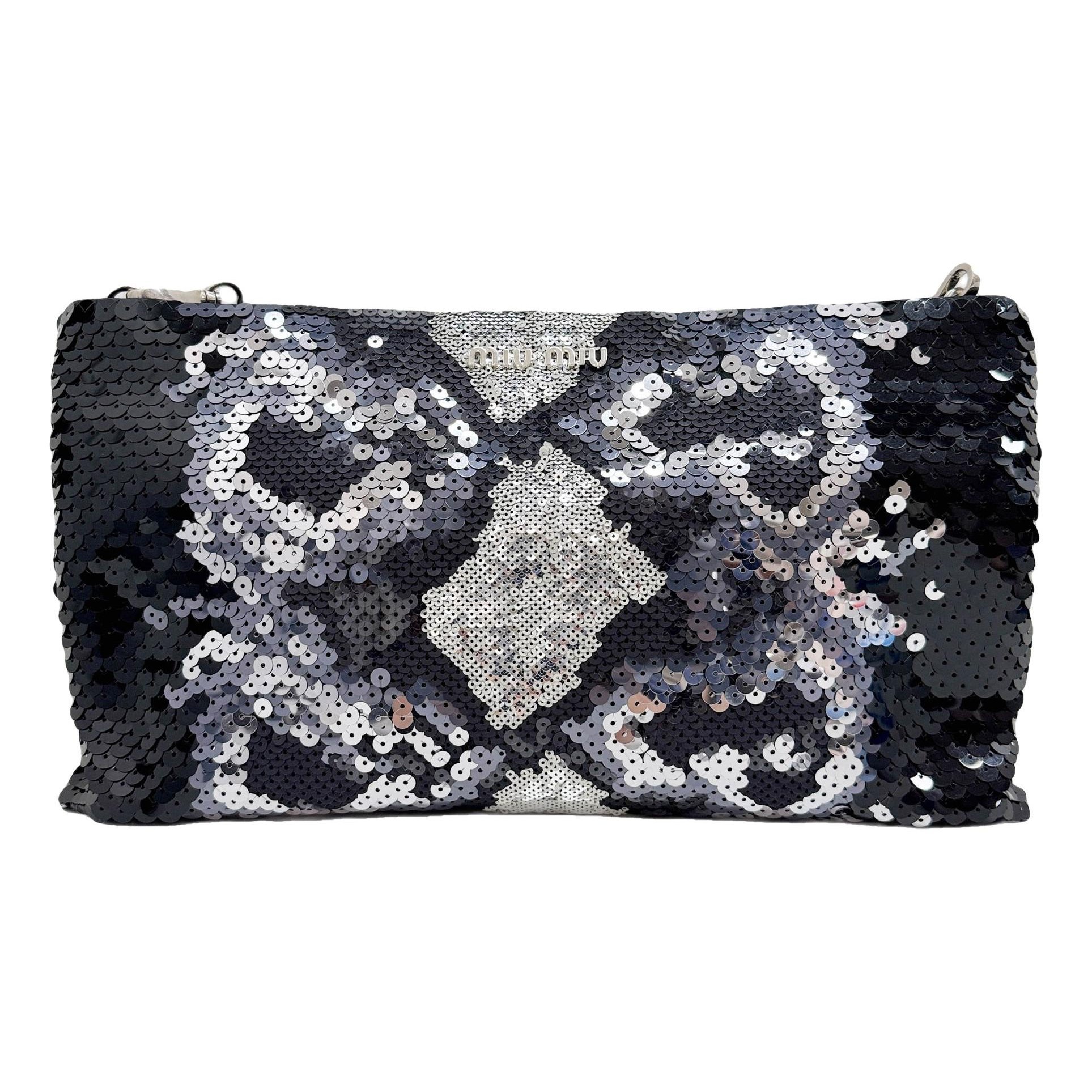 Glitter crossbody bag