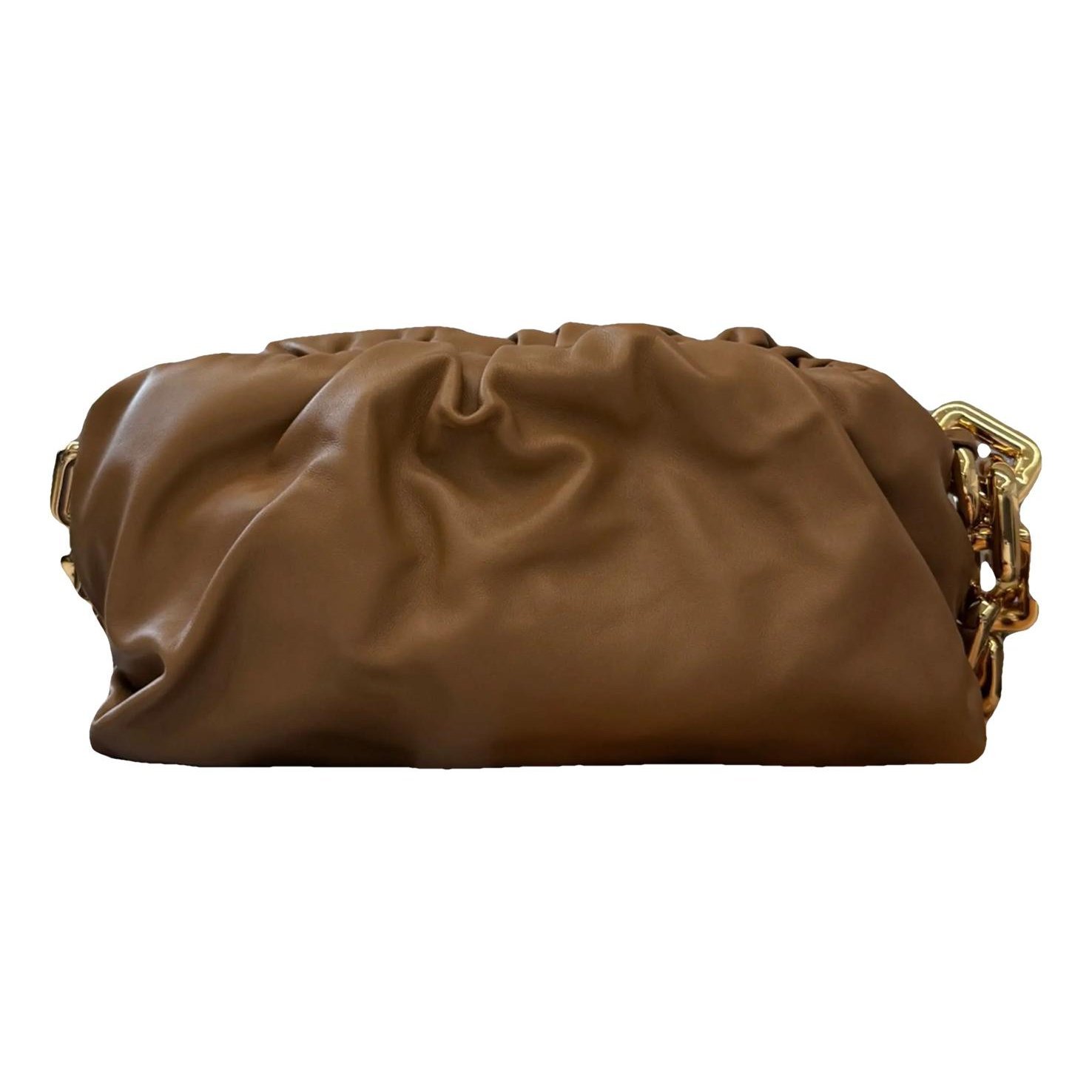 Chain Pouch leather handbag