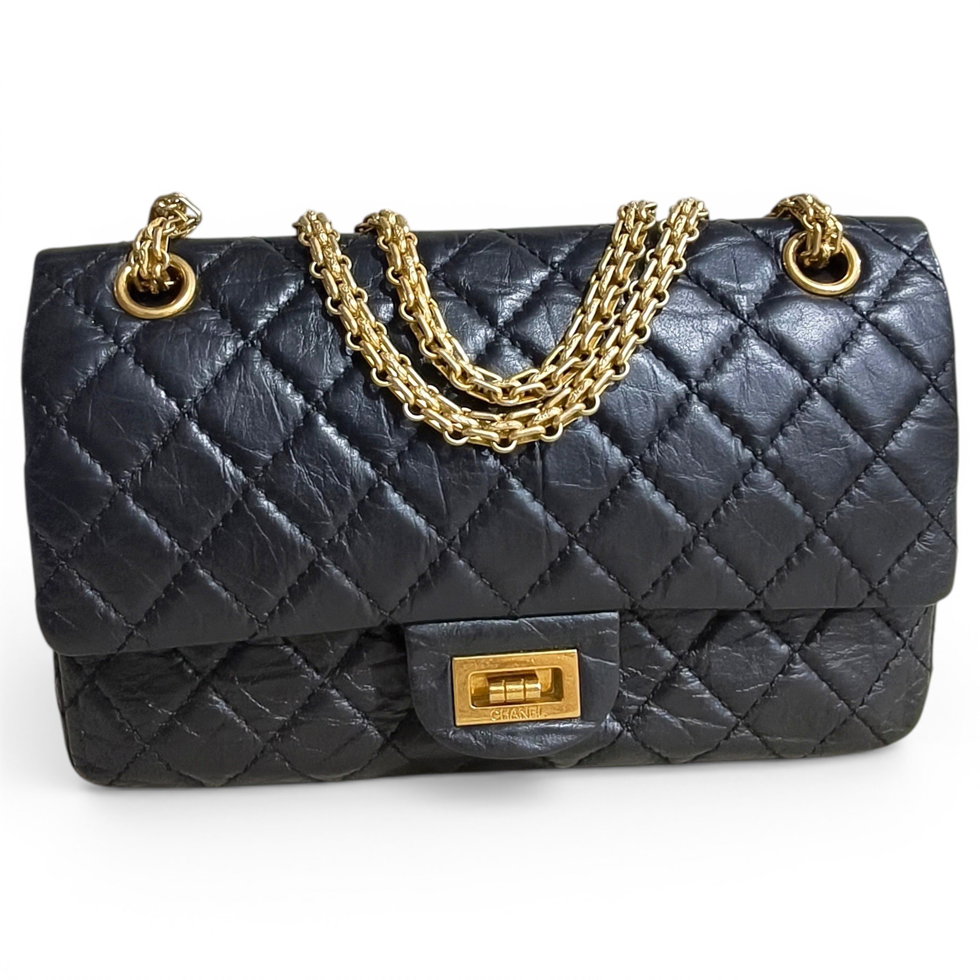 2.55 leather handbag