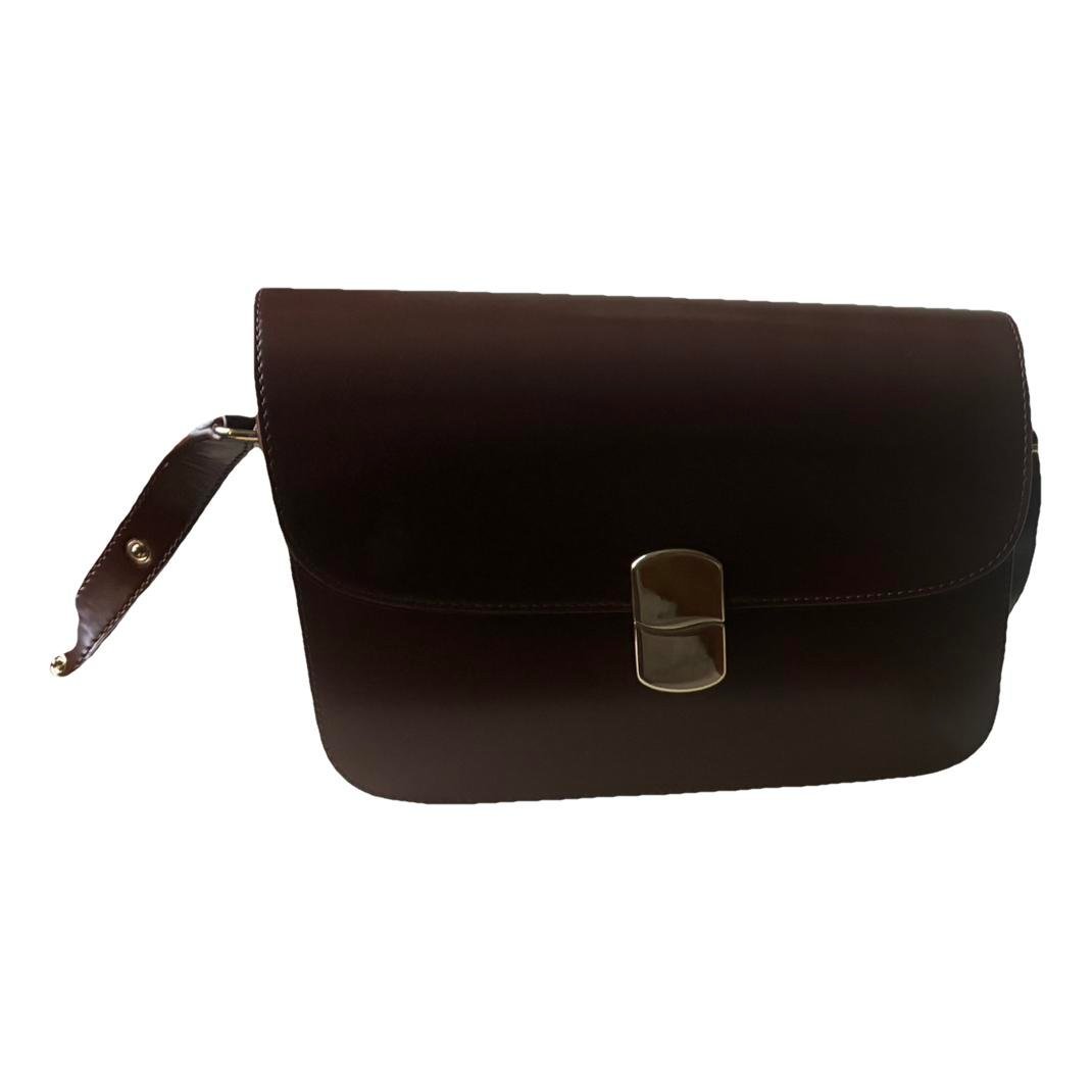Leather crossbody bag