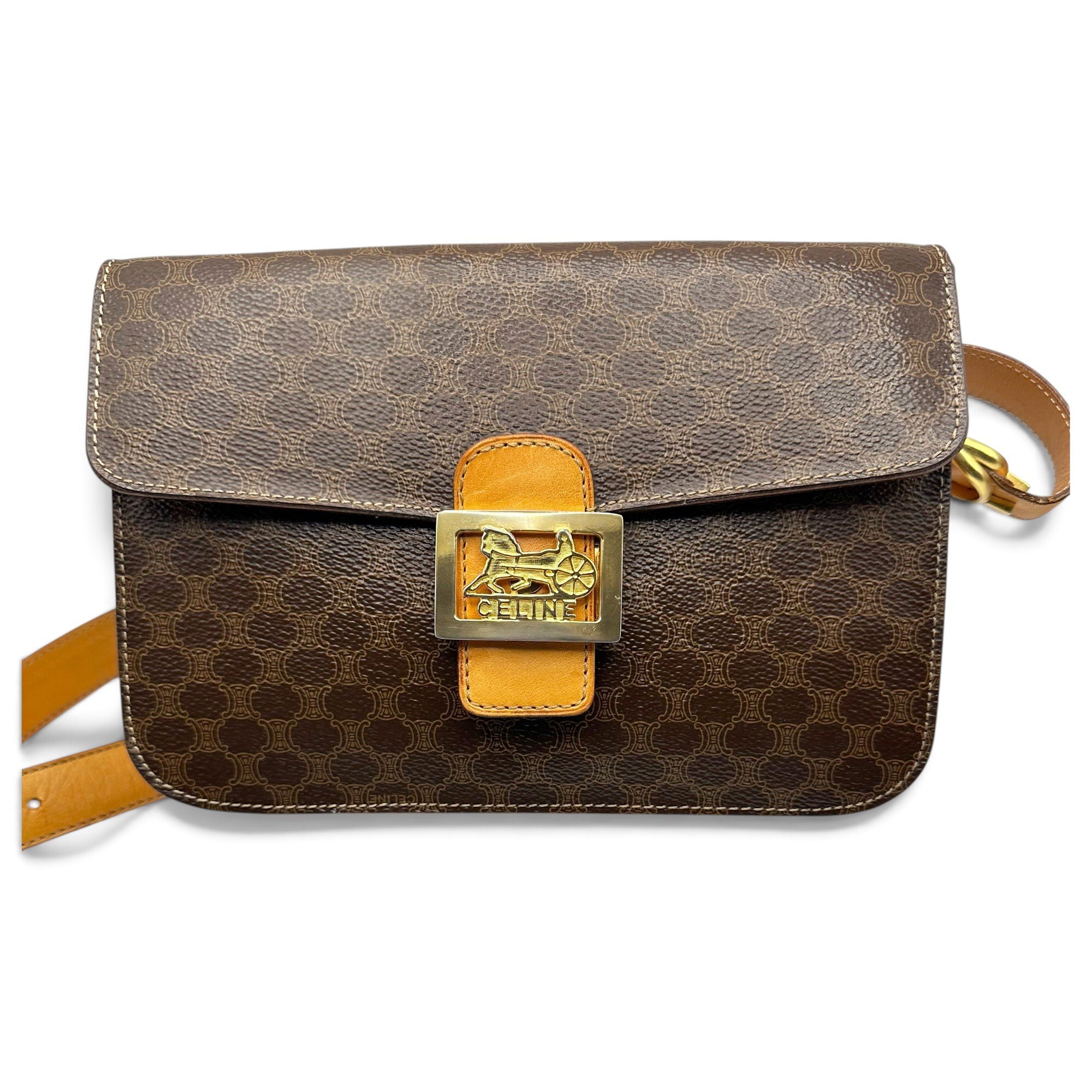 Classic leather handbag