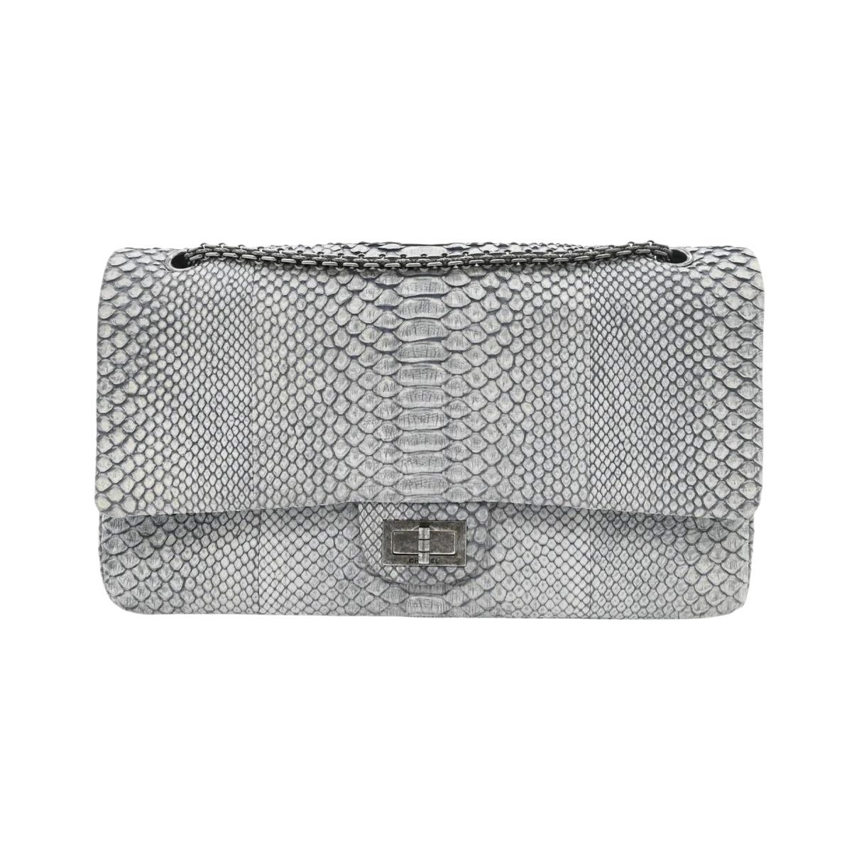 2.55 exotic leathers handbag
