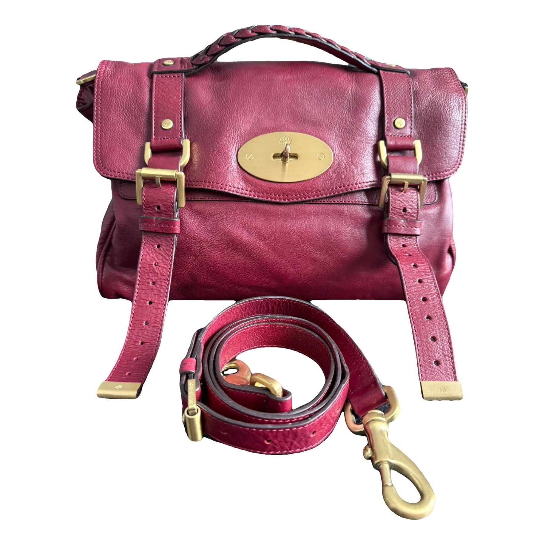 Alexa leather handbag