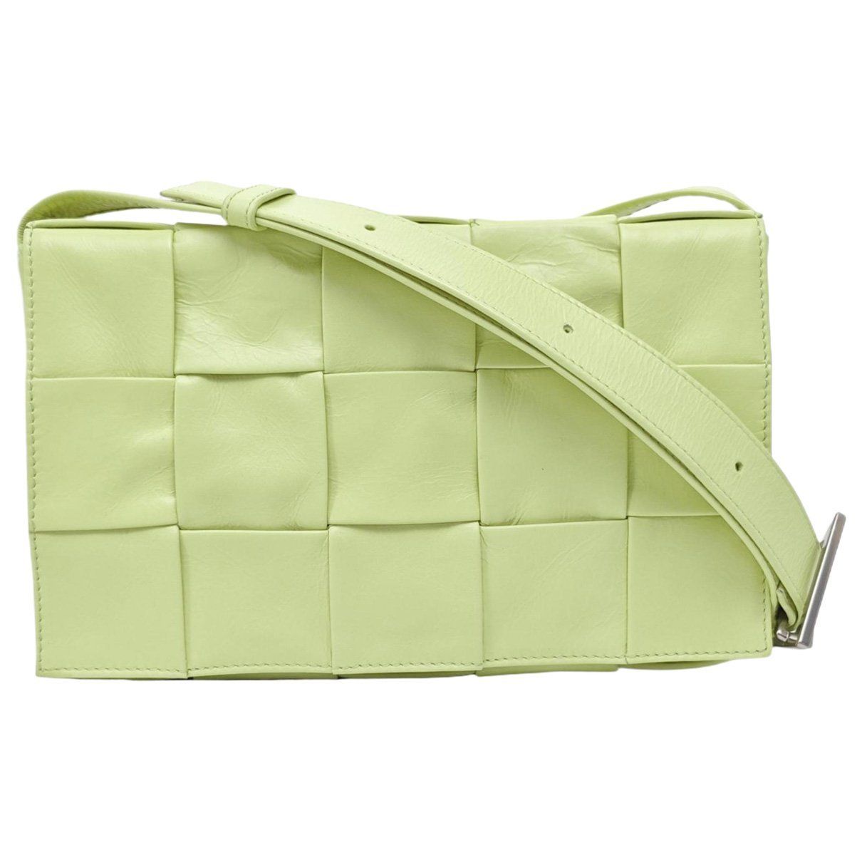 Brick Cassette leather handbag