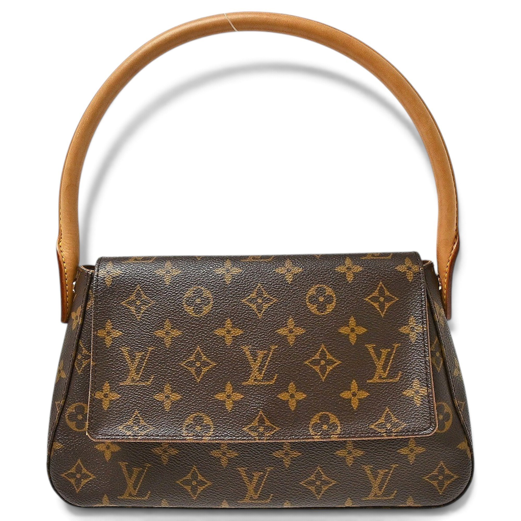 Looping cloth handbag