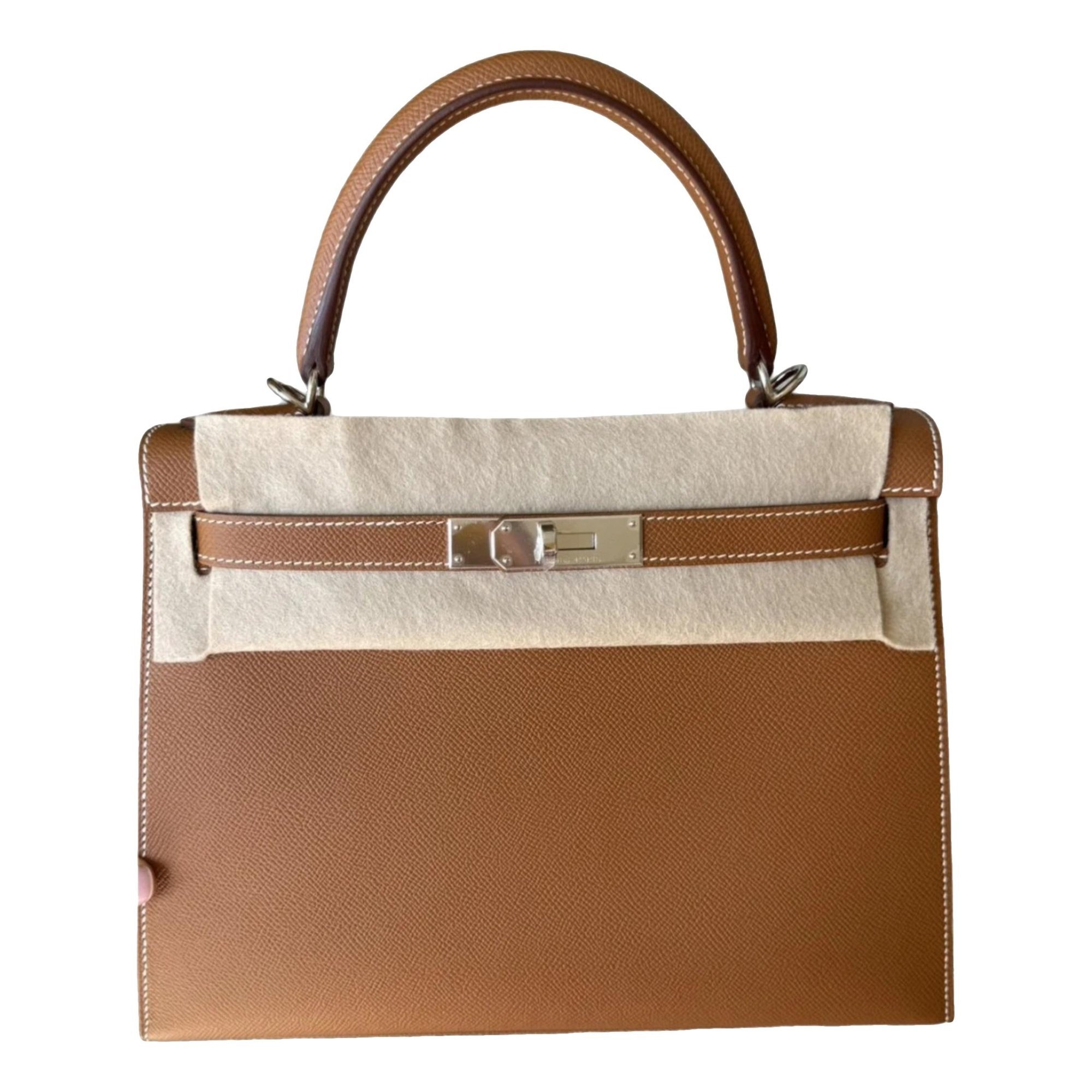 Kelly 28 leather handbag