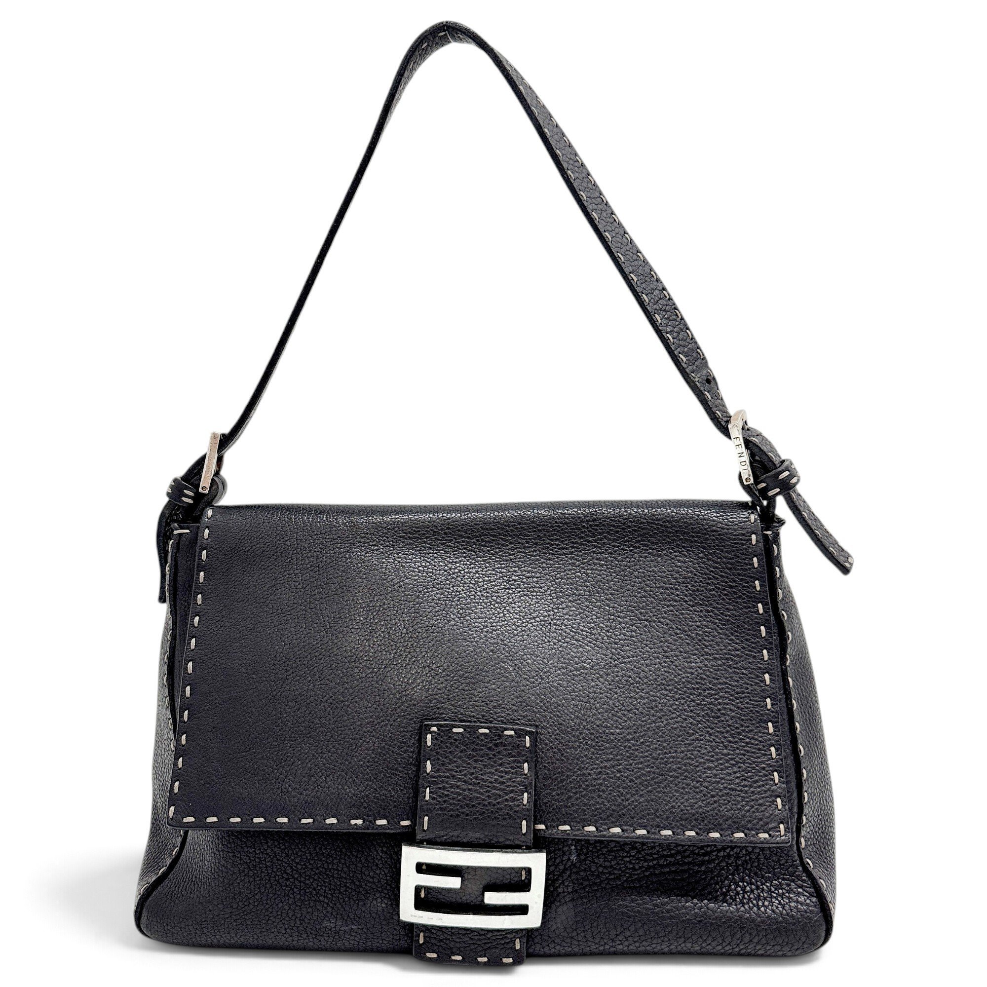 Mamma Baguette leather handbag