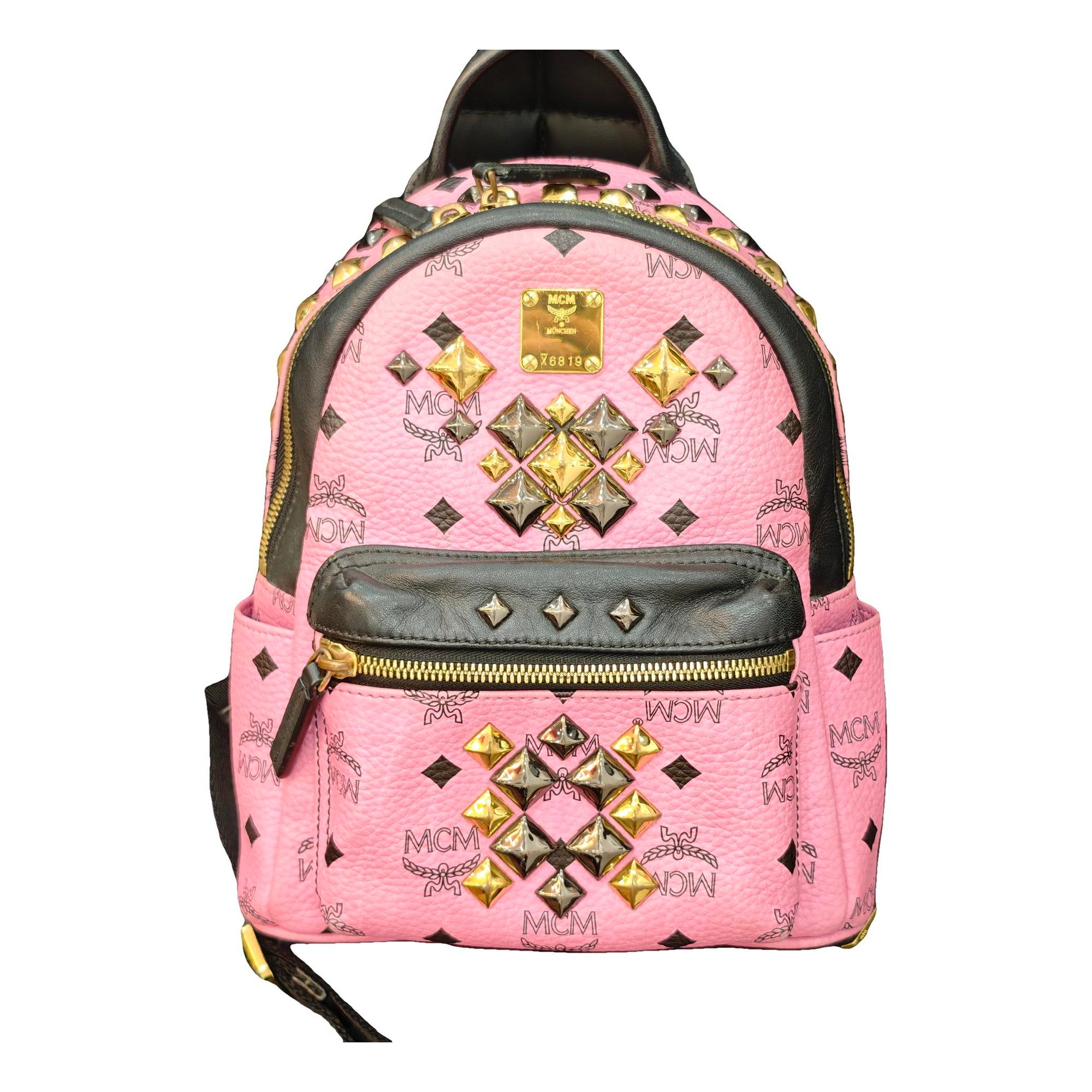 Stark leather backpack