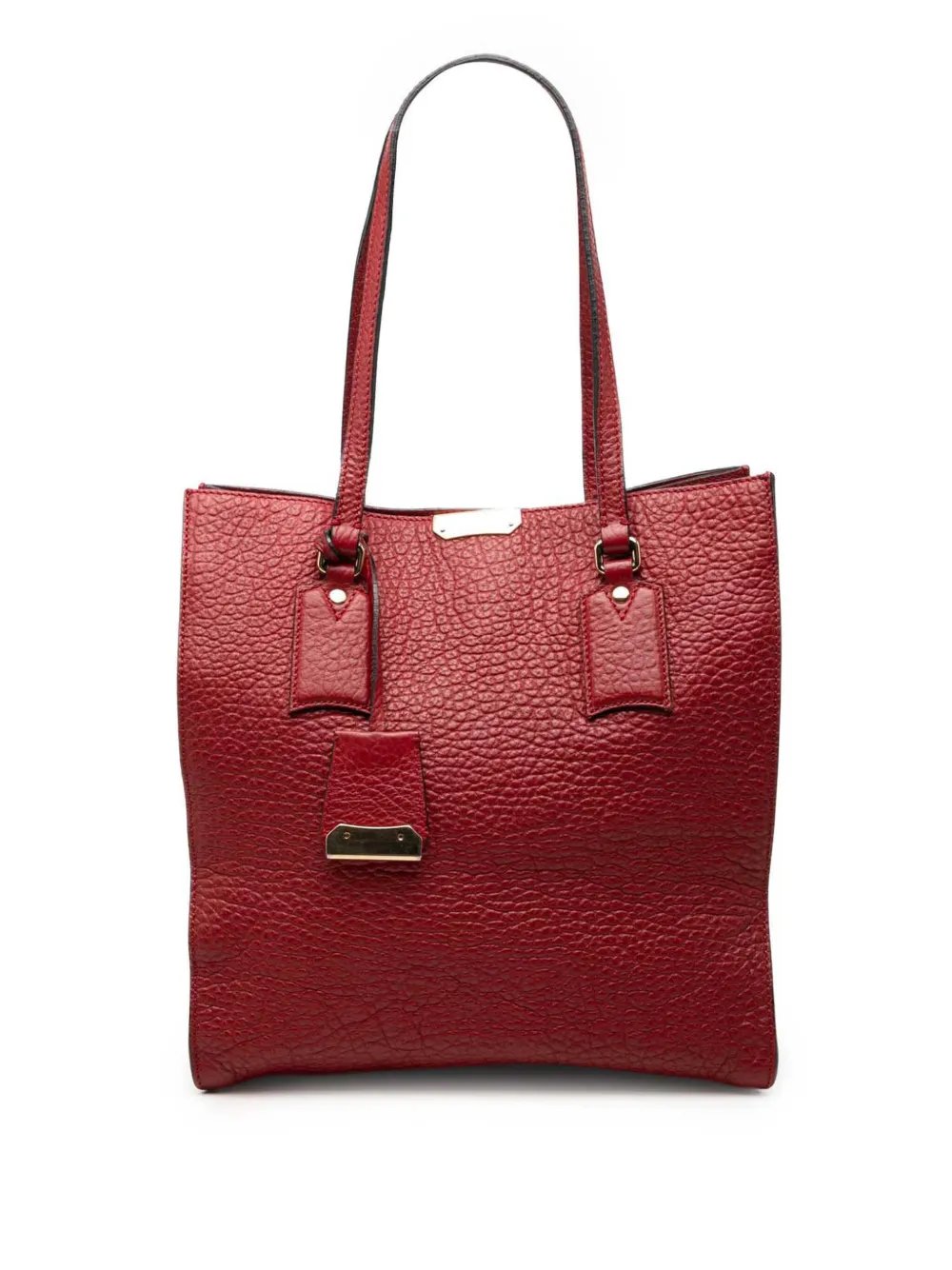 Burberry 2000-2017 Grained Calfskin Heritage Woodbury tote bag