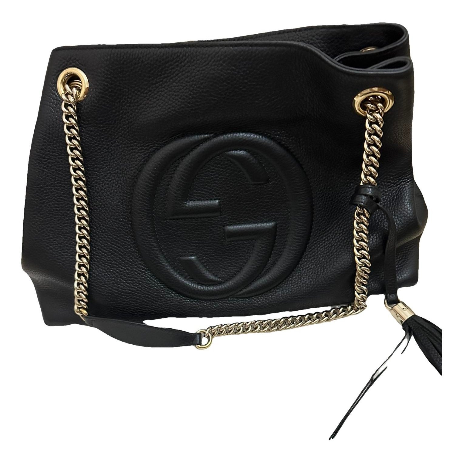 Soho Round leather handbag
