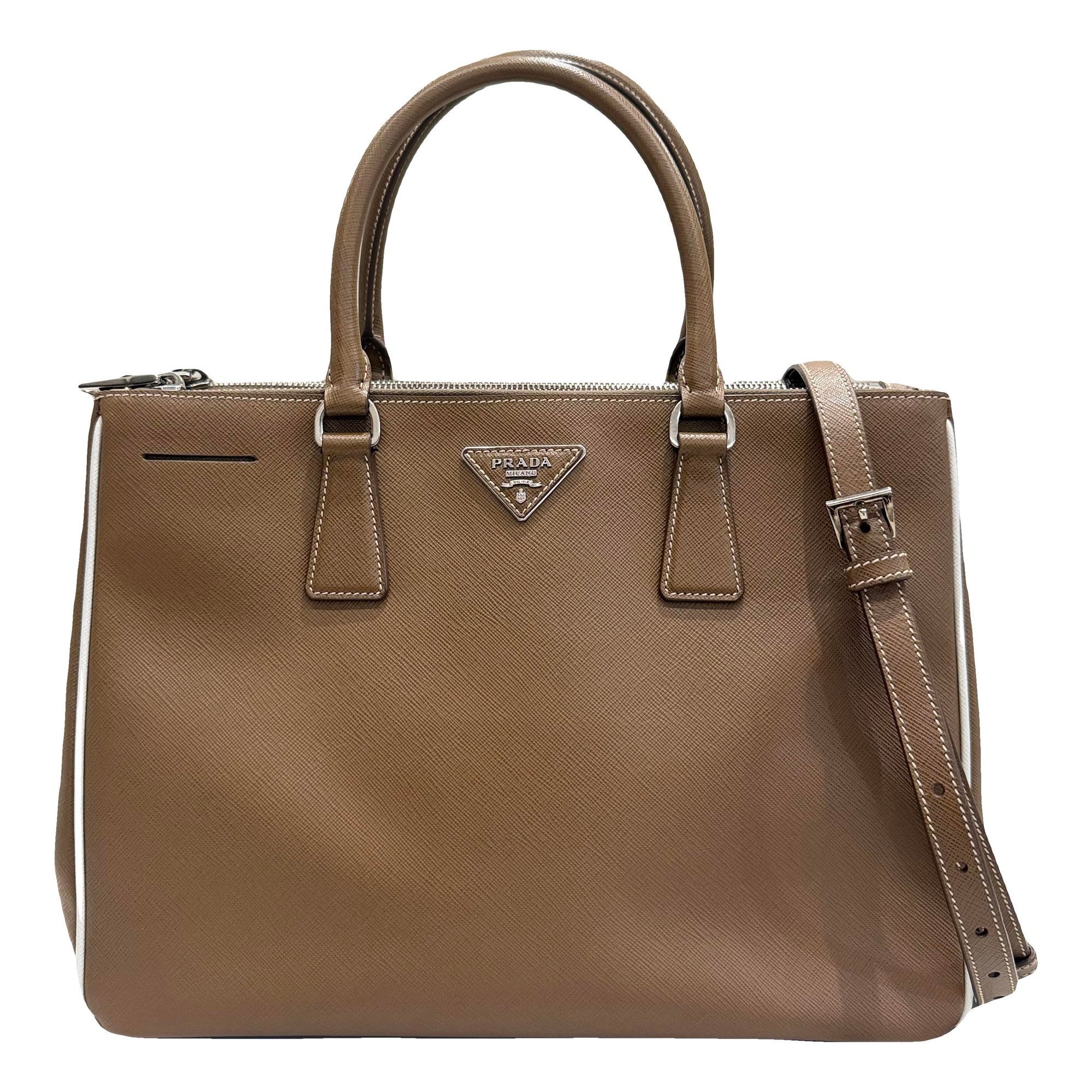 Galleria leather handbag
