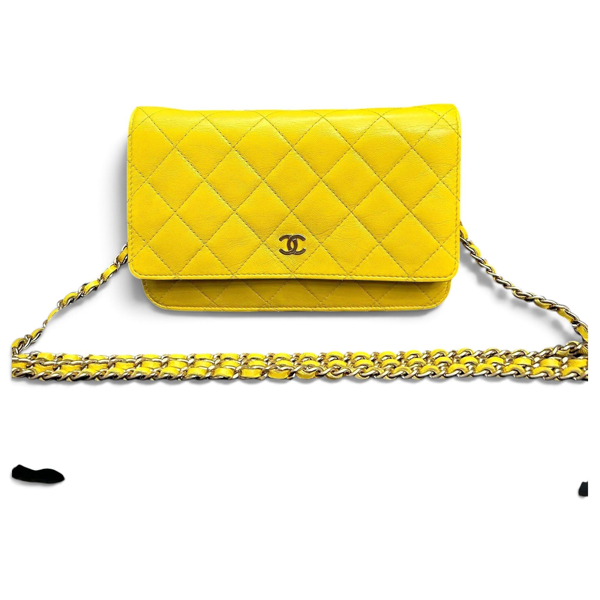 Wallet On Chain Timeless/Classique leather crossbody bag