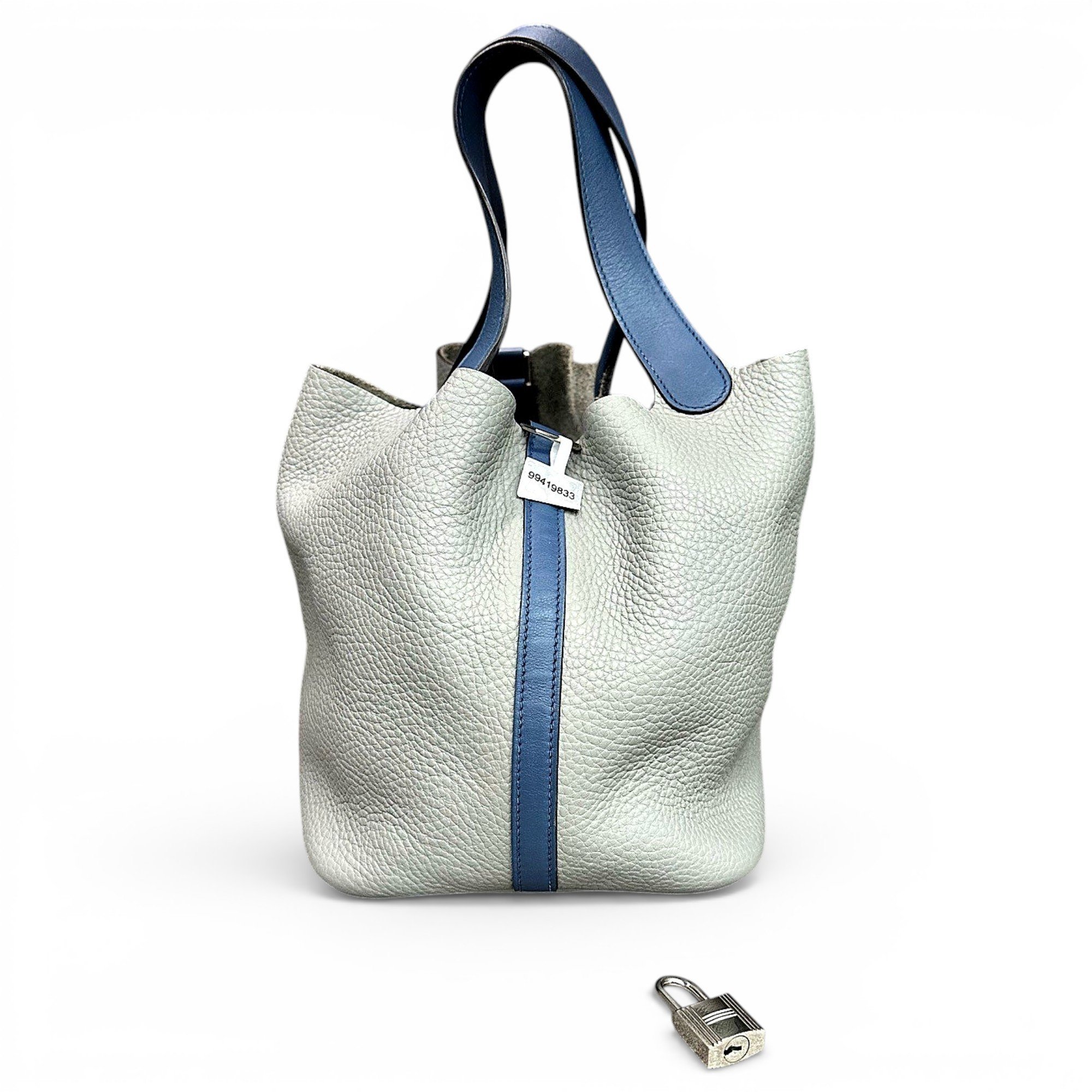 Picotin leather handbag