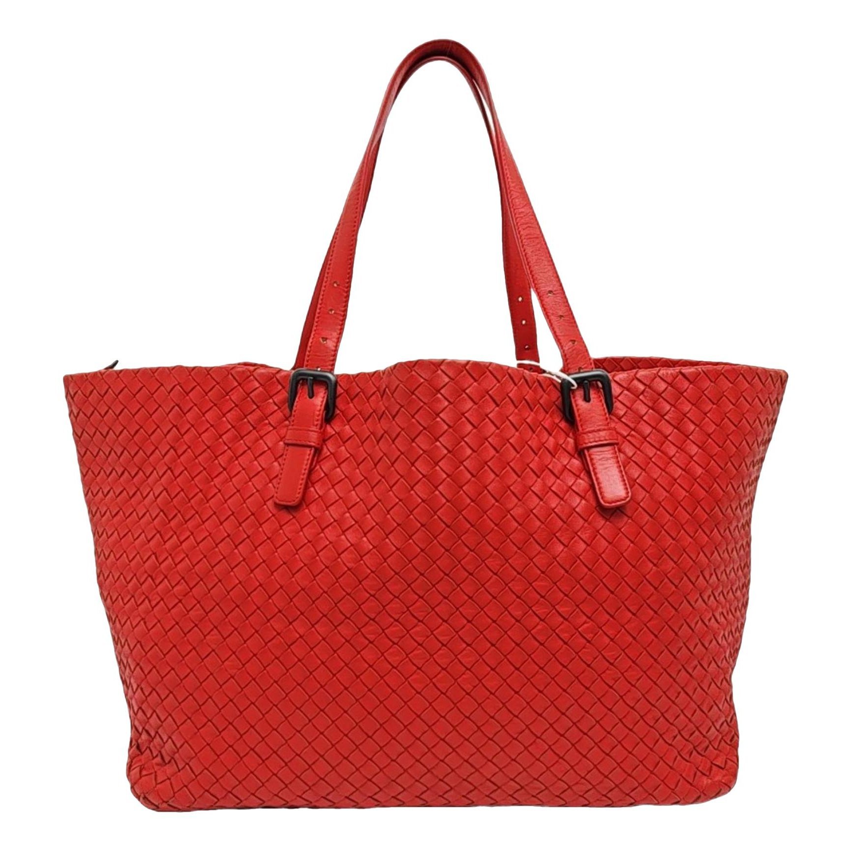 Fourre-Tout leather handbag