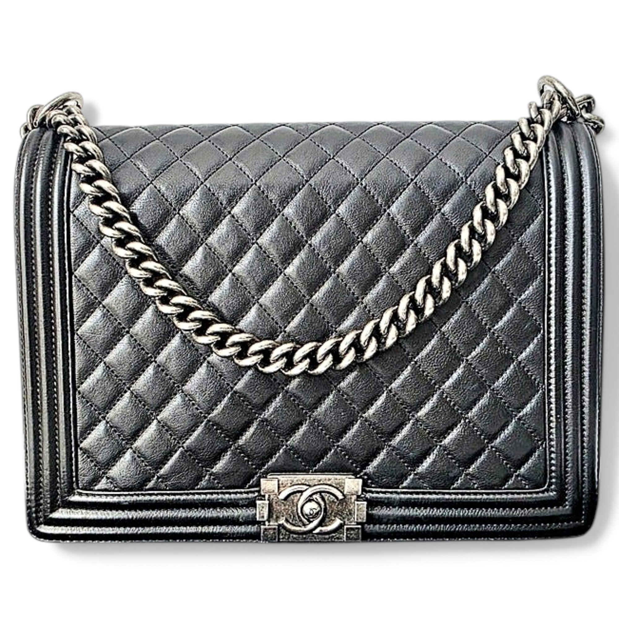 Boy leather handbag