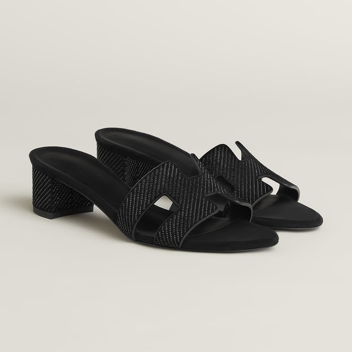 Noir Oasis Sandal