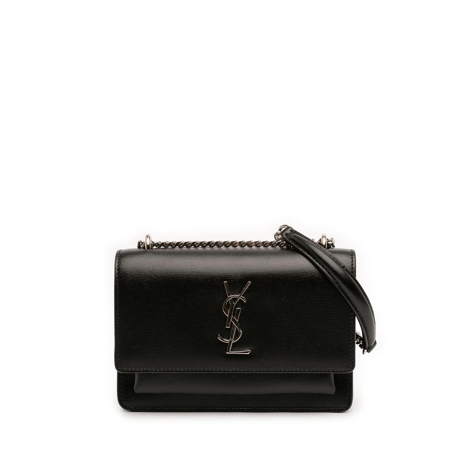 Sunset leather crossbody bag