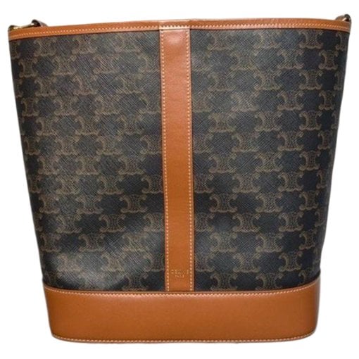 Triomphe leather handbag