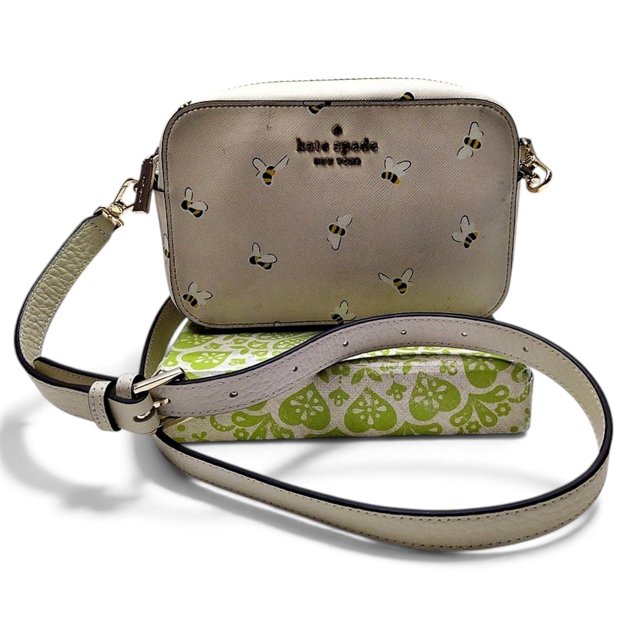 Leather crossbody bag
