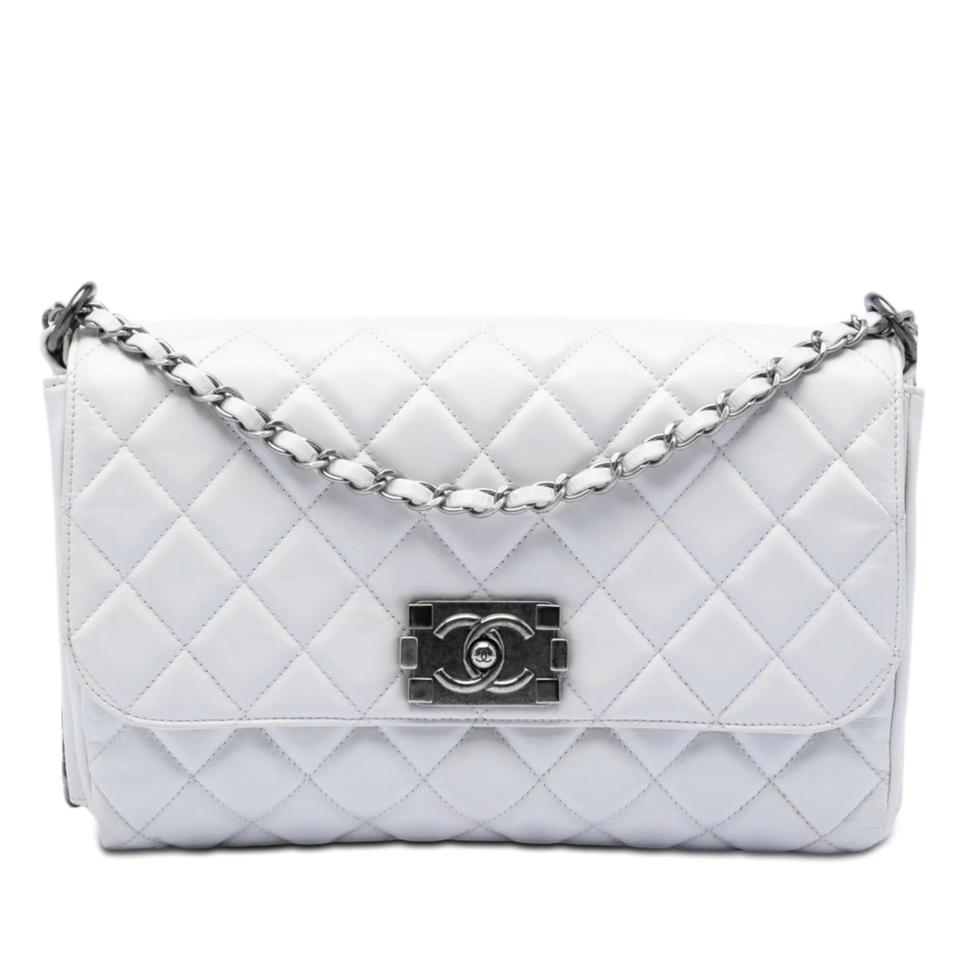 Boy pony-style calfskin handbag