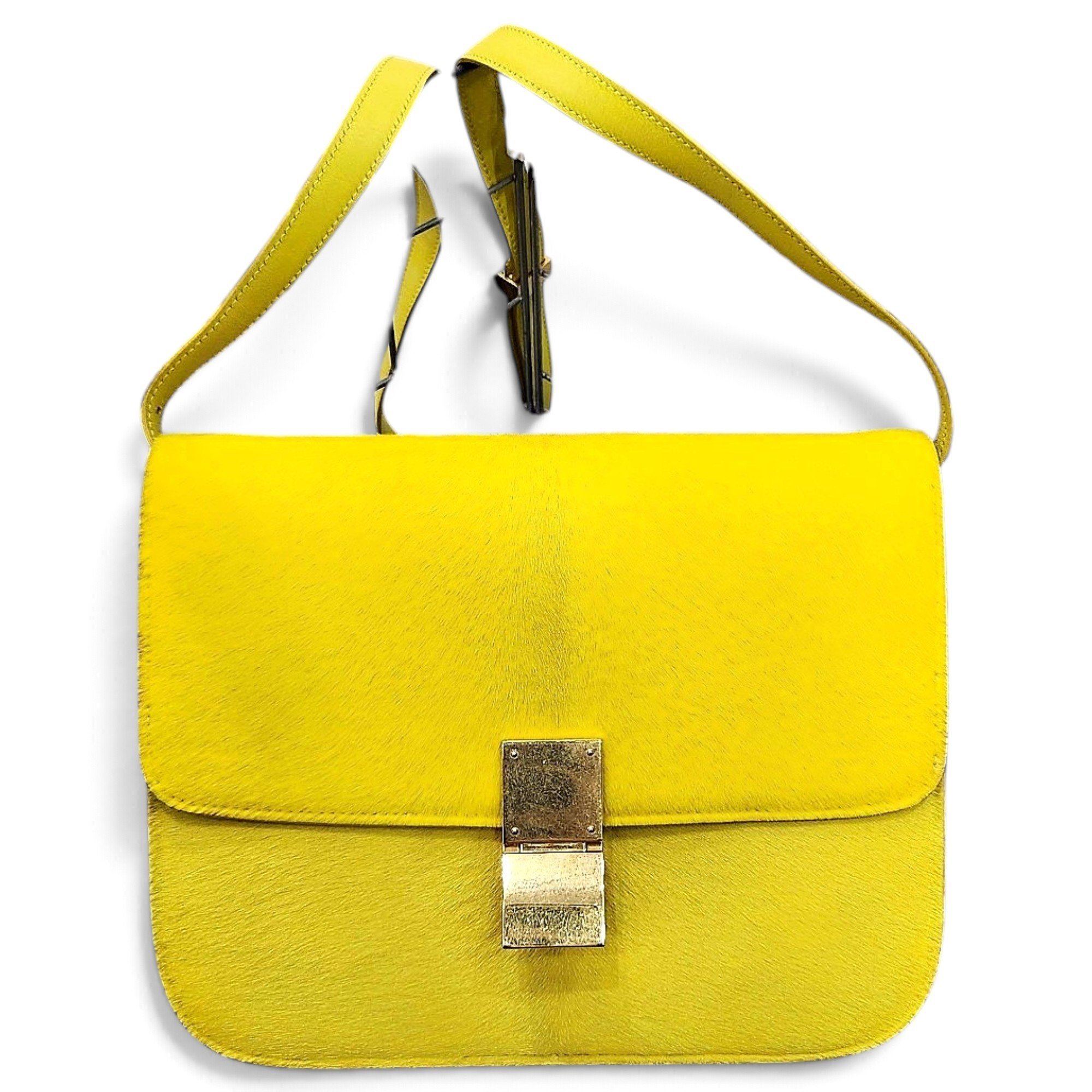 Classic pony-style calfskin handbag