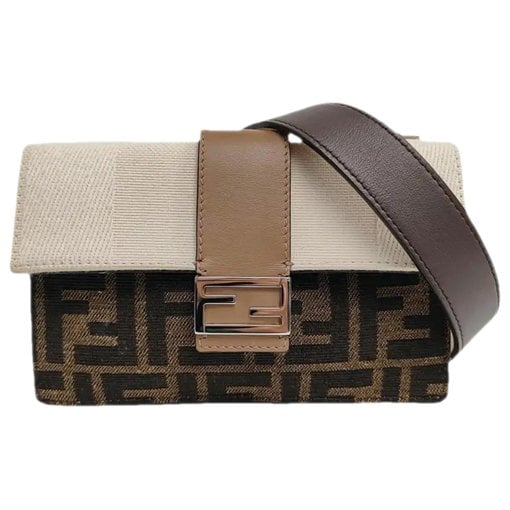 Baguette cloth crossbody bag