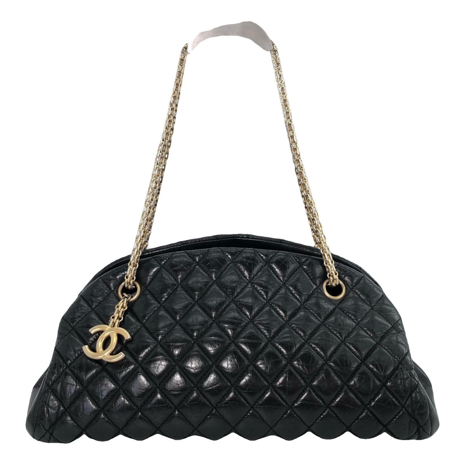 Mademoiselle leather handbag