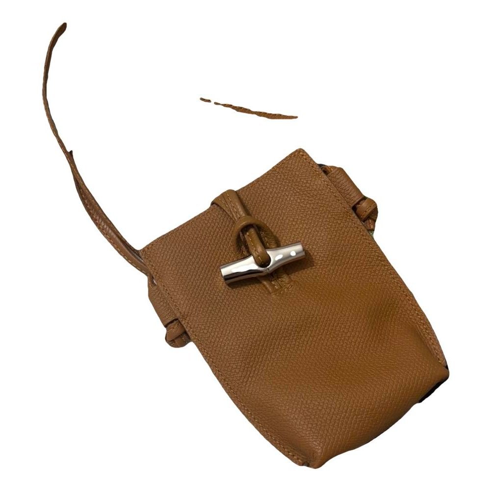 Roseau leather crossbody bag