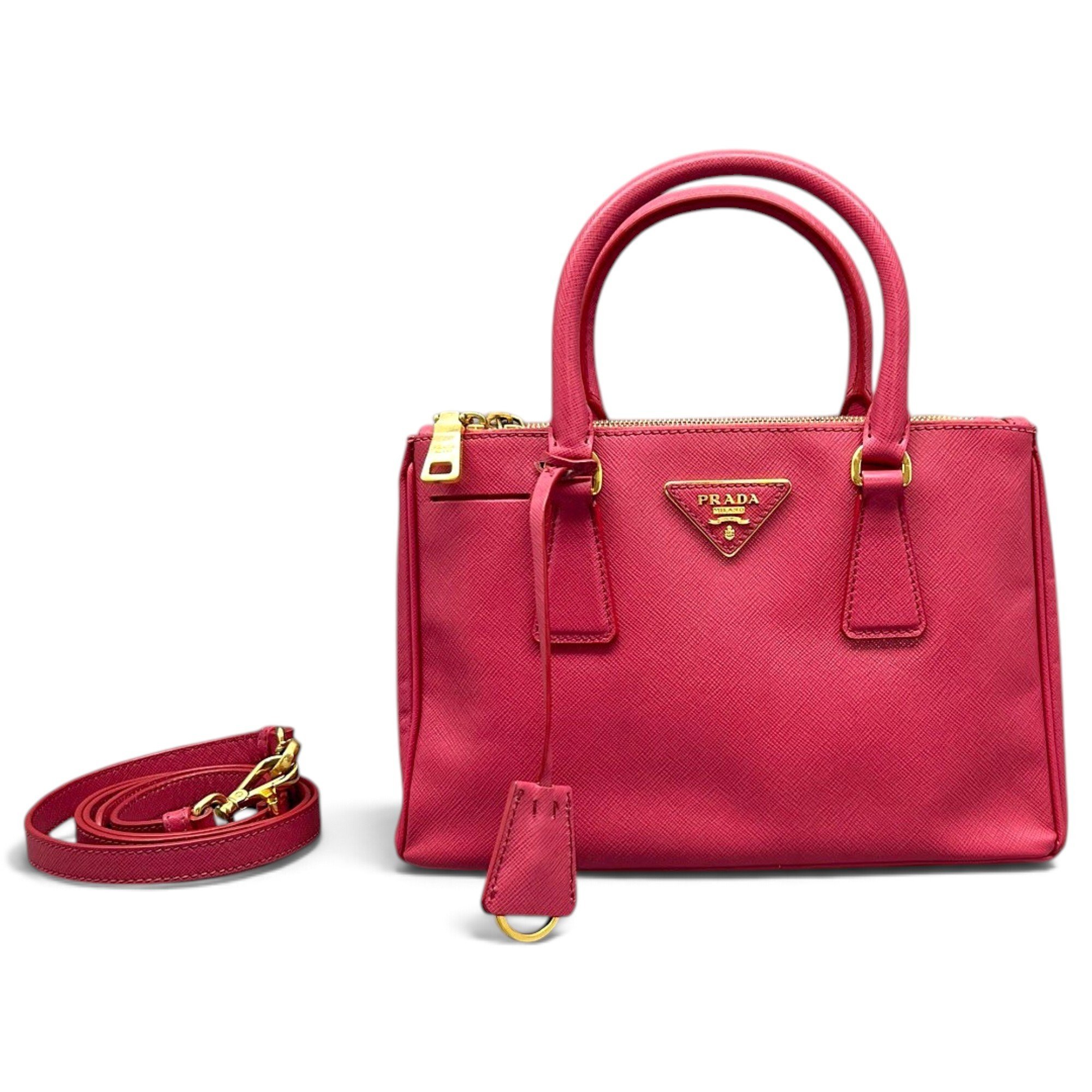 Galleria leather handbag