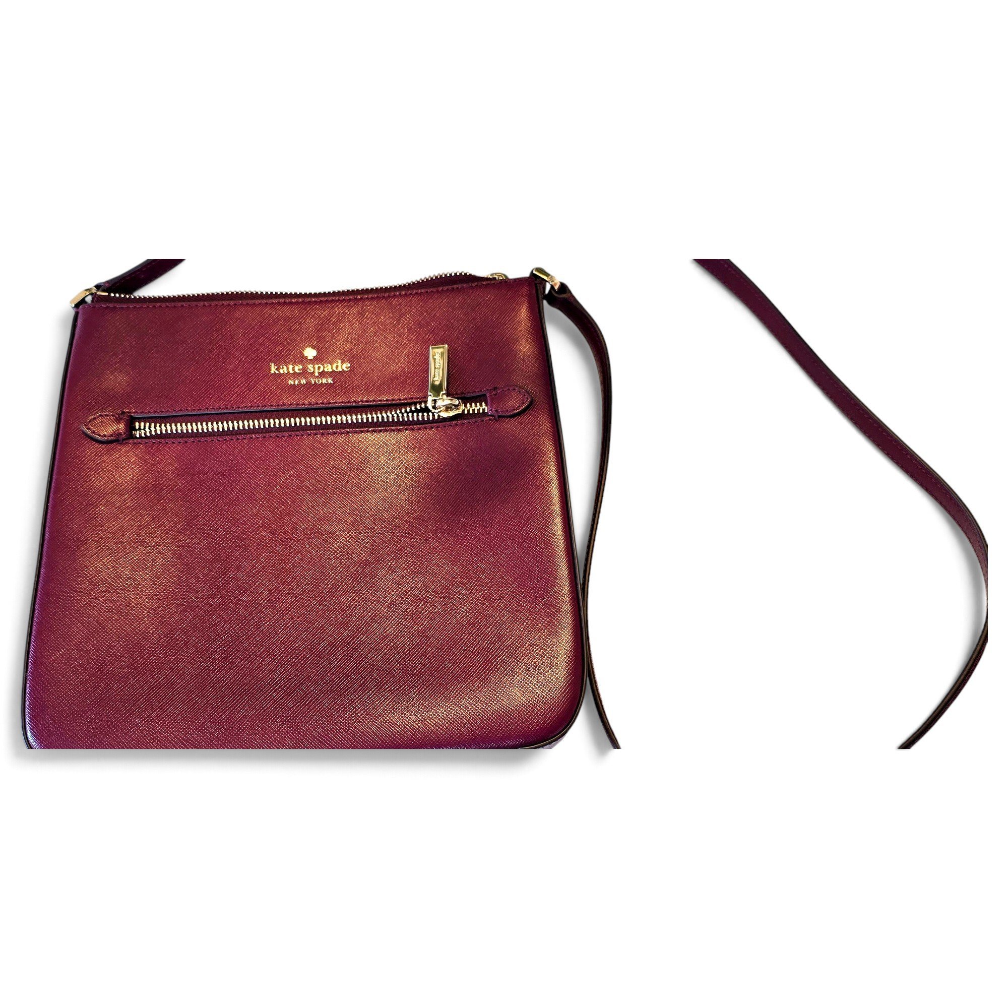 Leather crossbody bag