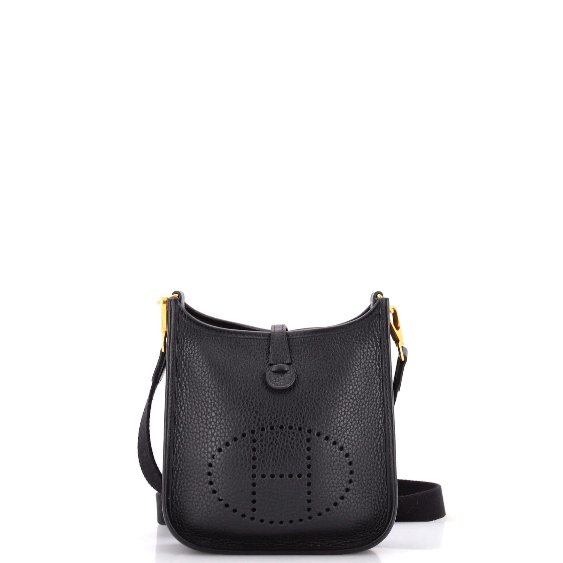 Mini Evelyne leather crossbody bag