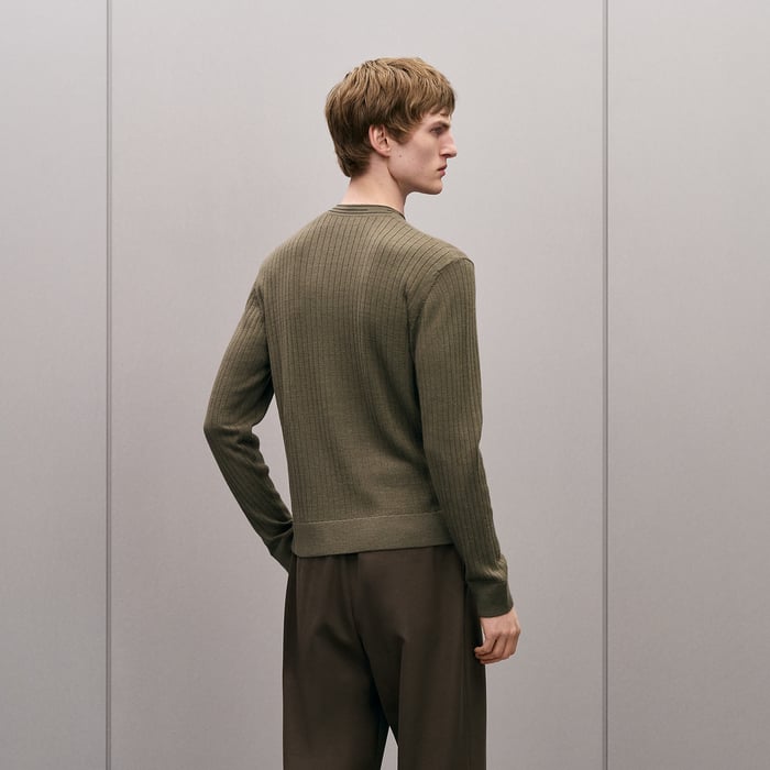 Tourbe "Detail Etriviere Alpaga" Crewneck Sweater