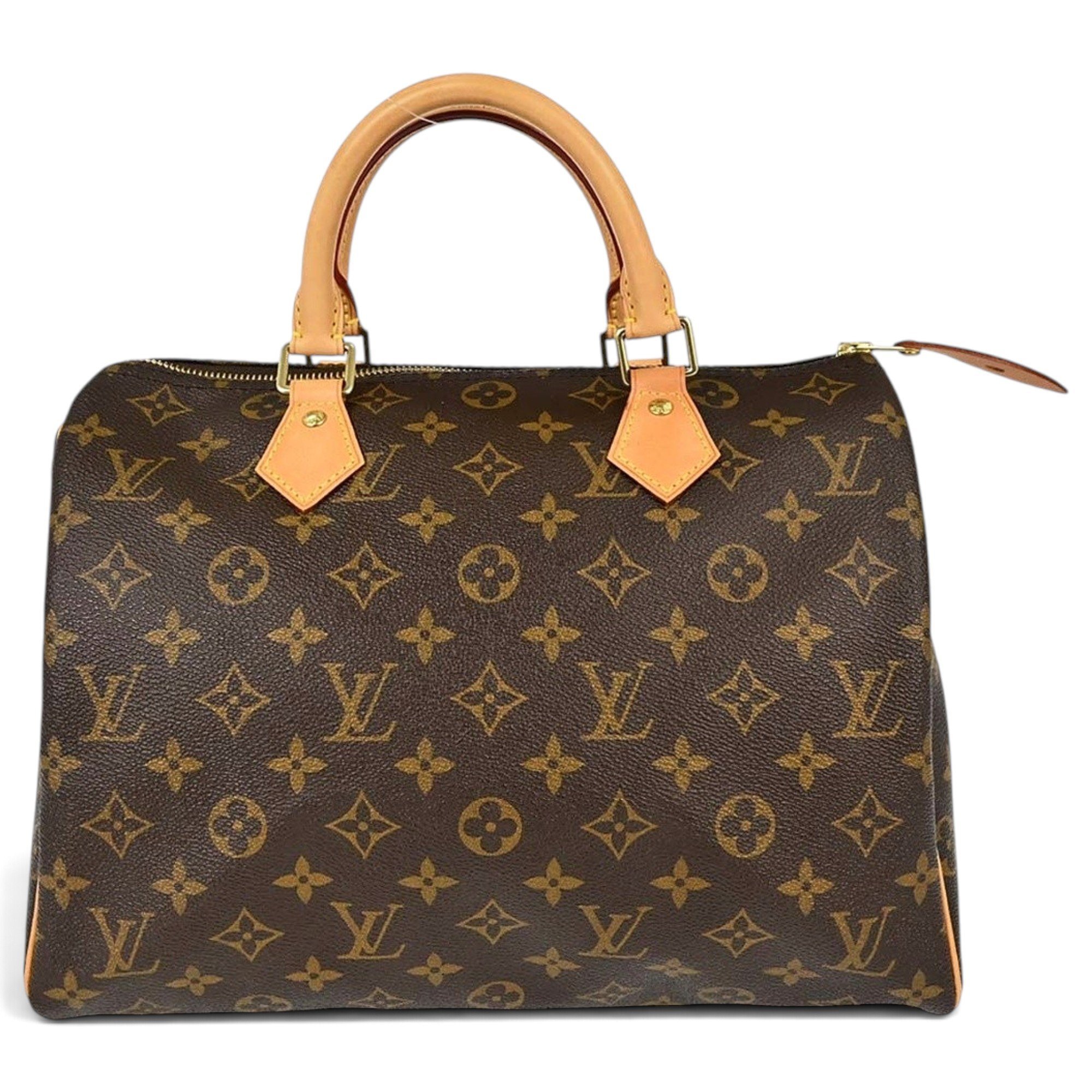 Speedy leather bowling bag