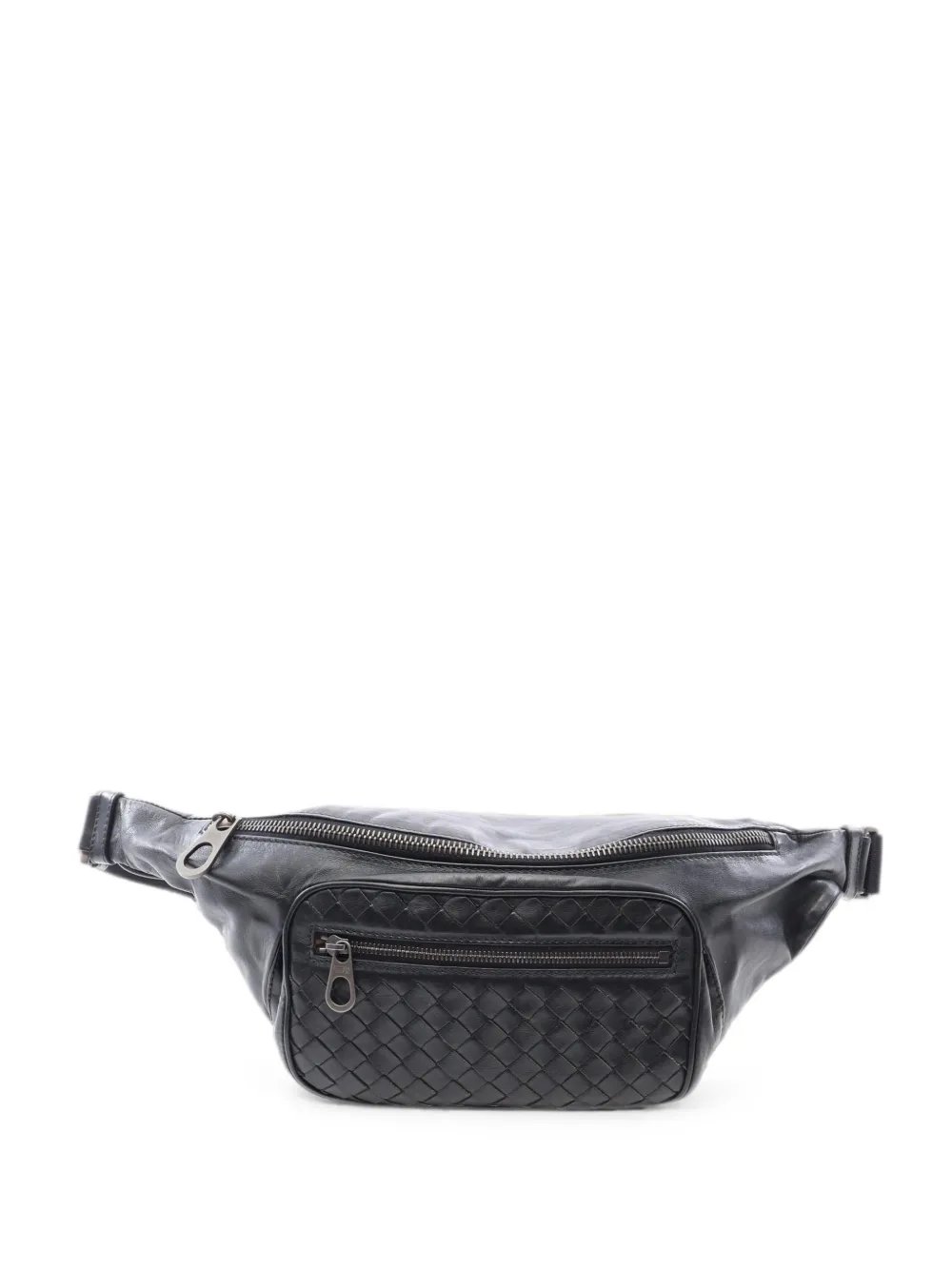2000s Intrecciato leather belt bag