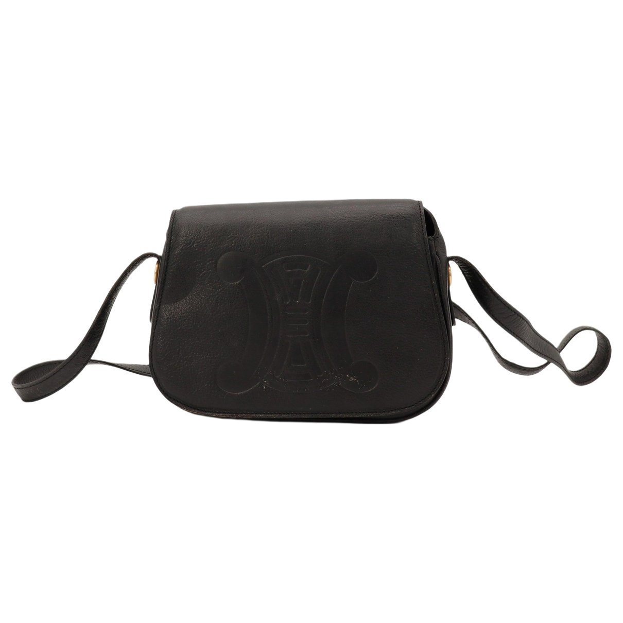 Triomphe leather handbag