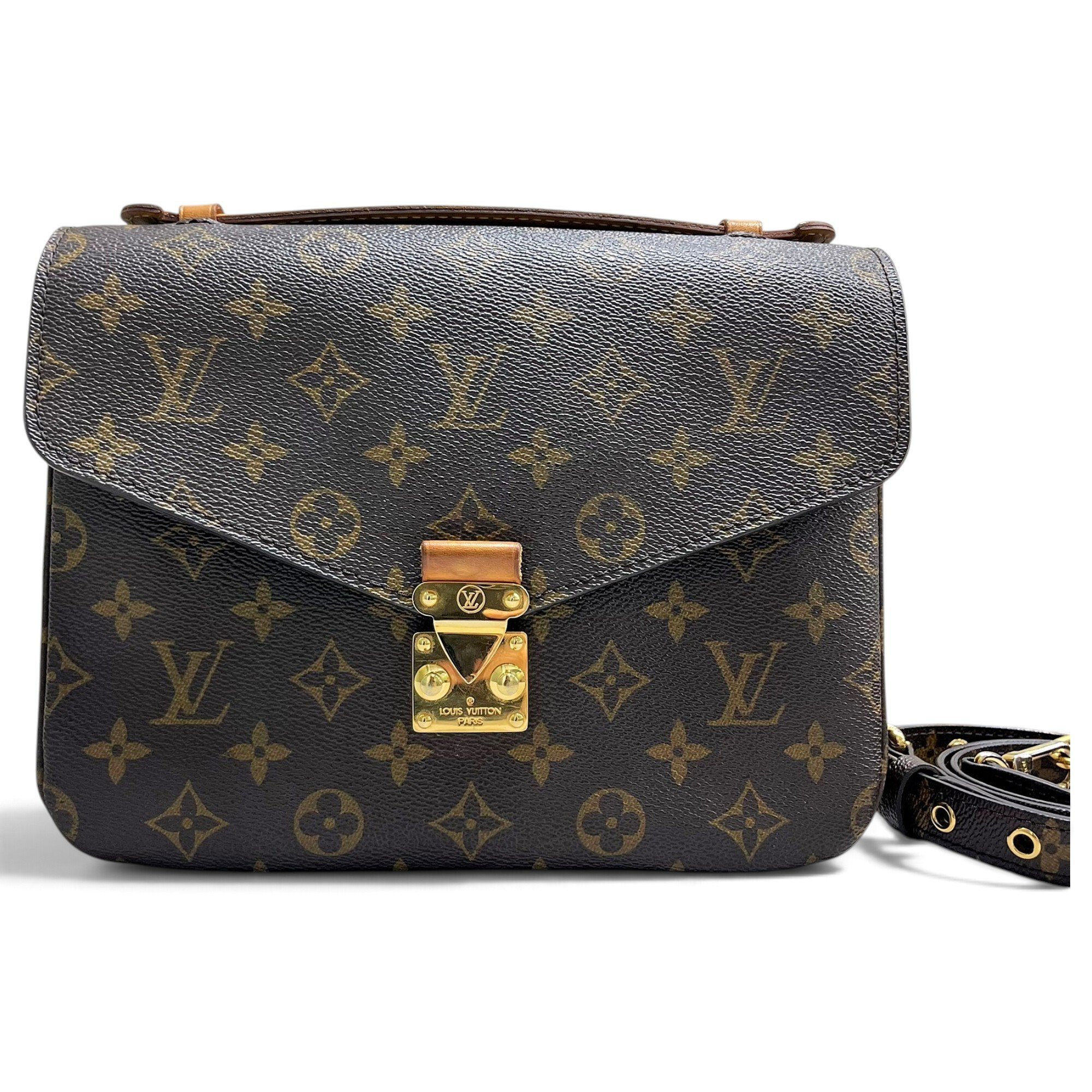 Metis leather handbag