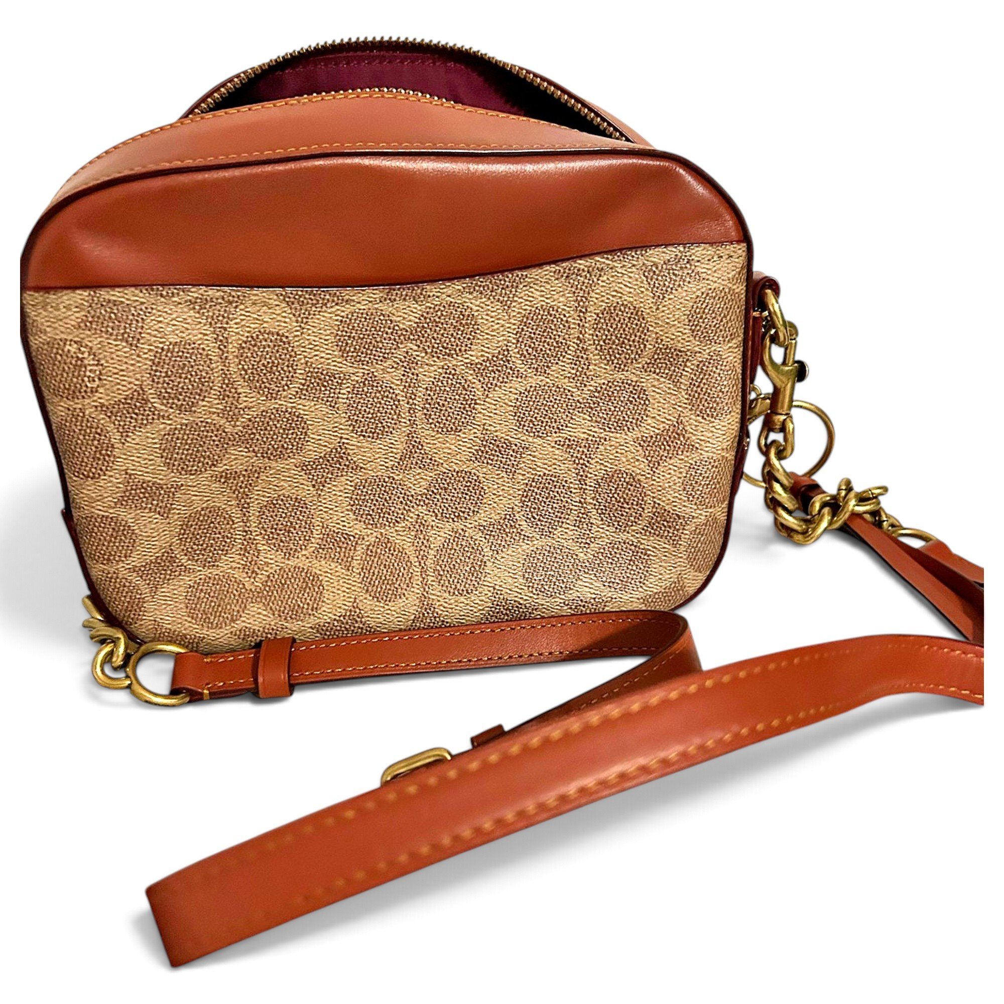 Parker leather crossbody bag